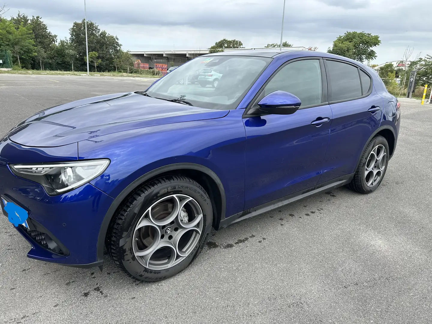 Alfa Romeo Stelvio Stelvio 2.2 t Sprint Q4 190cv auto TETTO NP VINCOL Blu/Azzurro - 2