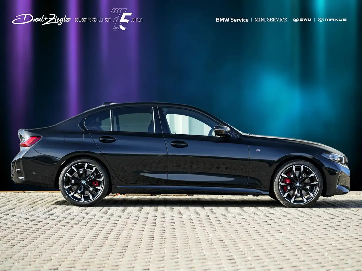 BMW 330 d xDrive M-SportPRO 19" ACC GSD AHK H&K eSitz Schwarz - 2