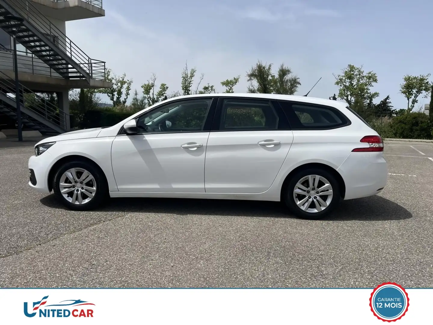Peugeot 308 SW 1.5 BlueHDi S\u0026S 130 BV EAT8 BREAK Active P Blanc - 2