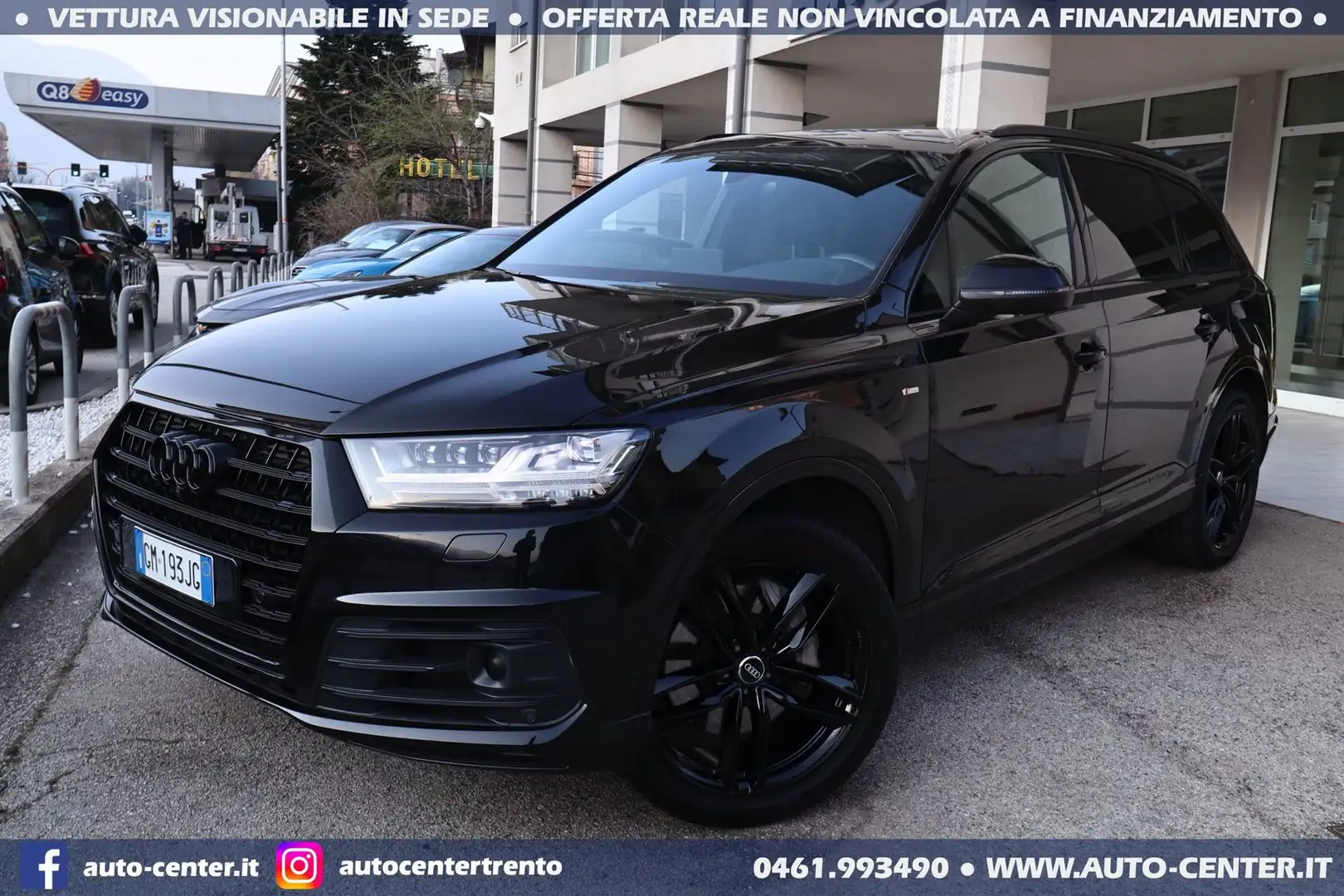 Audi Q7 50 TDI quattro S-LINE 7POSTI GANCIO SLINE Nero - 2