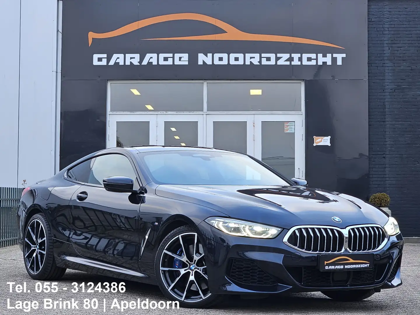 BMW 840 8-serie 840i M Sport Pakket High Executive FULL OP Noir - 1