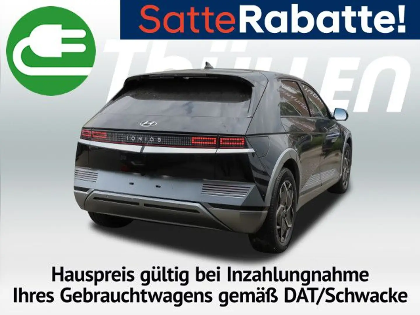 Hyundai IONIQ 5 77,4 kWh Techniq-Paket, Park-Paket Navi Schwarz - 2