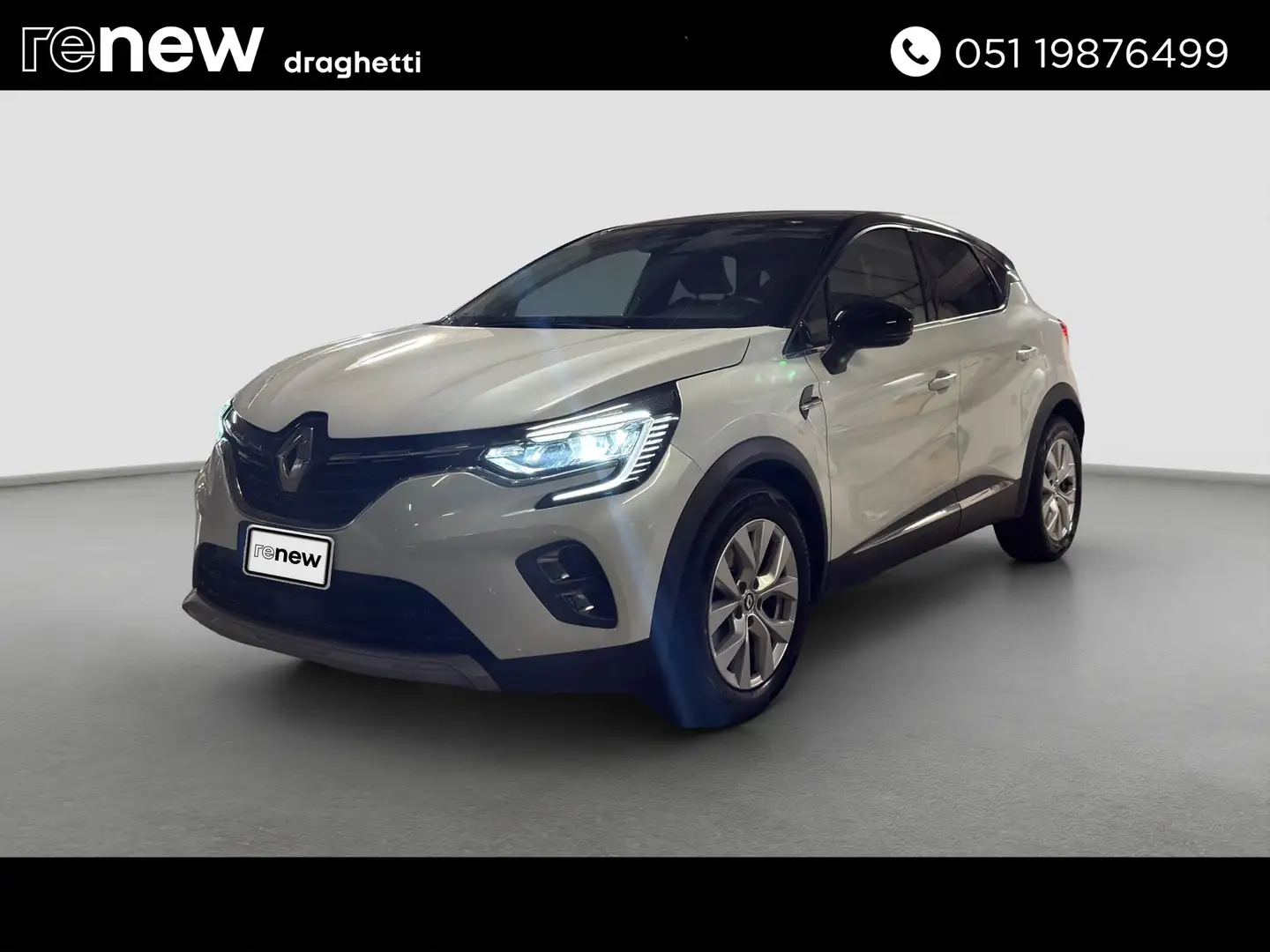 Renault Captur Captur II 2019 1.6 E-Tech hybrid Intens 145cv auto Blanc - 1