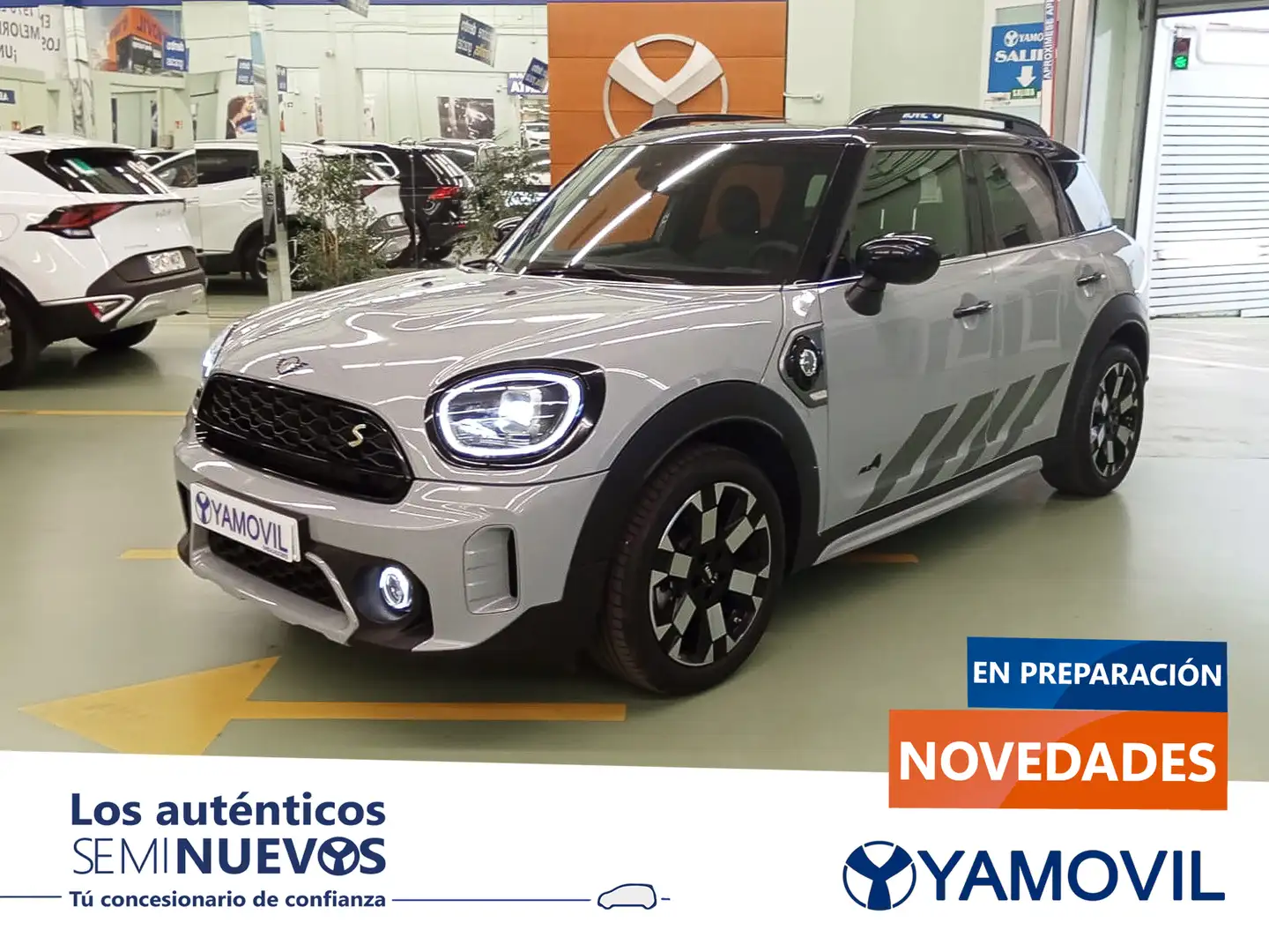 MINI Cooper Countryman SE ALL4 AUT. Gris - 1
