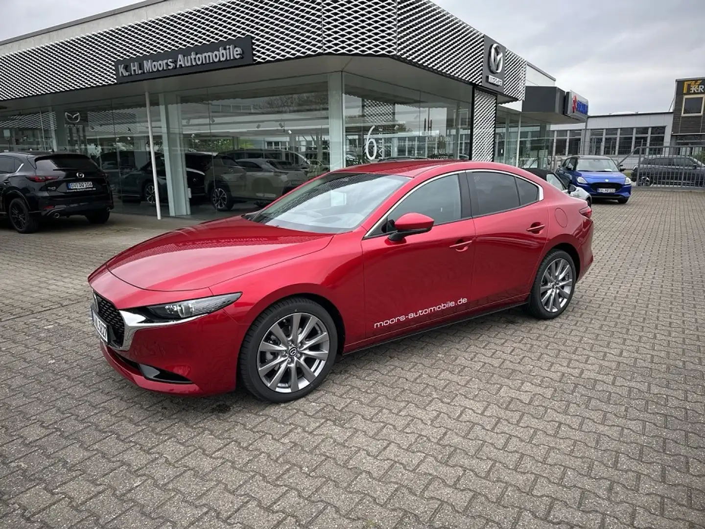 Mazda 3 Fastback 2025 Exclusive-Line 2.5L e-SKYACTIV-G 140 Rosso - 1