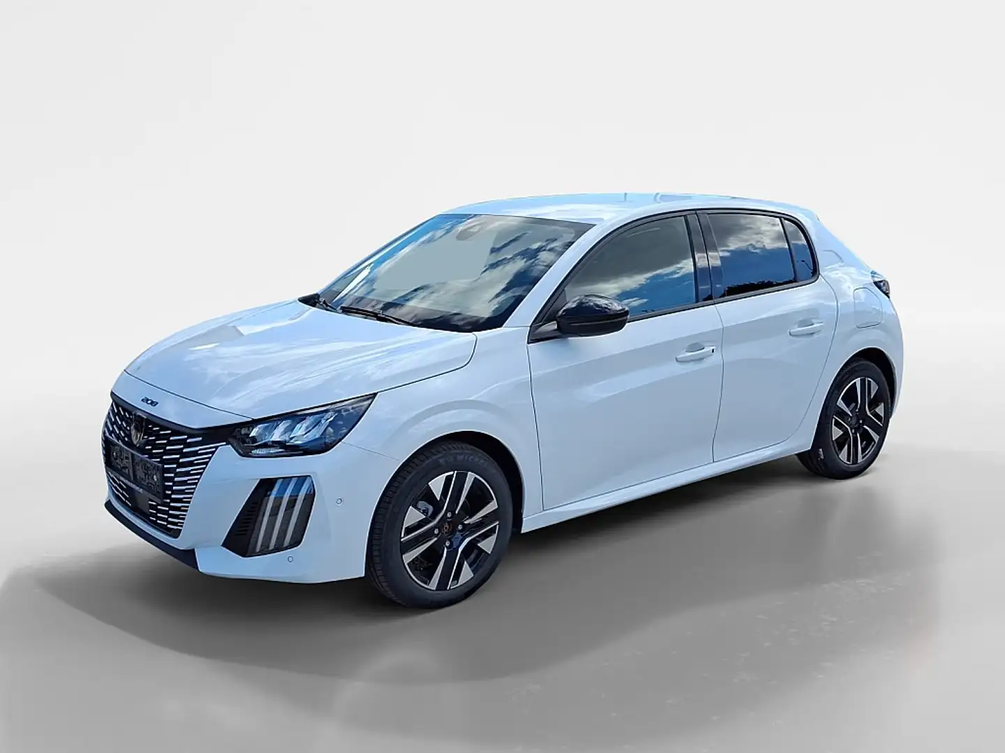 Peugeot 208 Hybrid 100 e-DCS6 Allure Weiß - 1