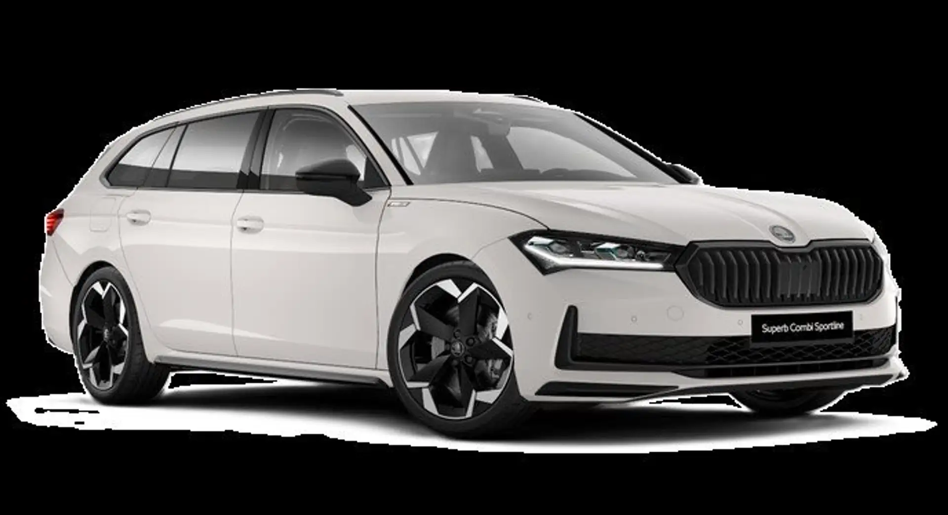 Skoda Superb Kombi 2.0 TDI 4X4 DSG Sportline Neues Modell Weiß - 1