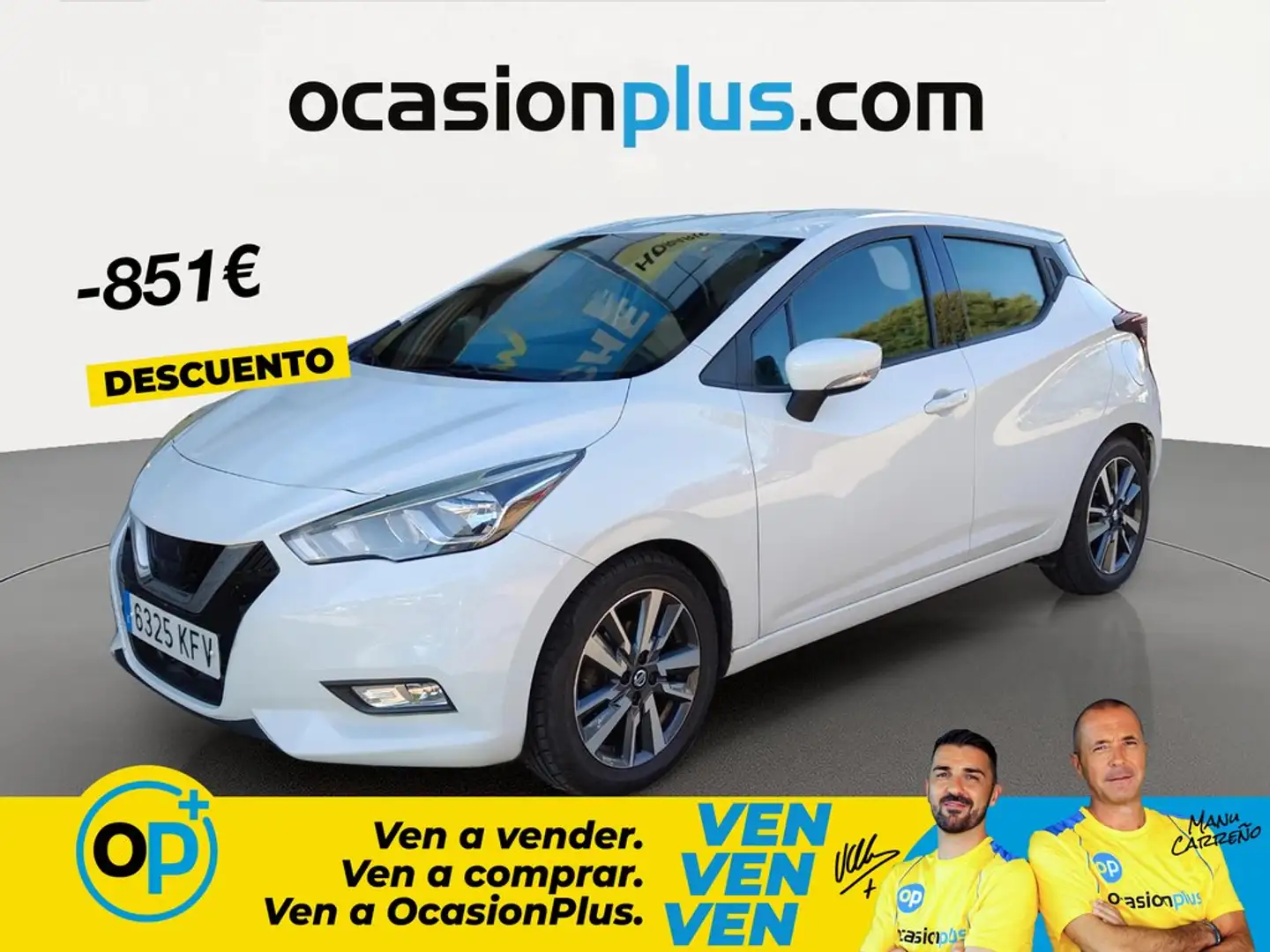 Nissan Micra IG-T S&S Acenta 90 Blanco - 1