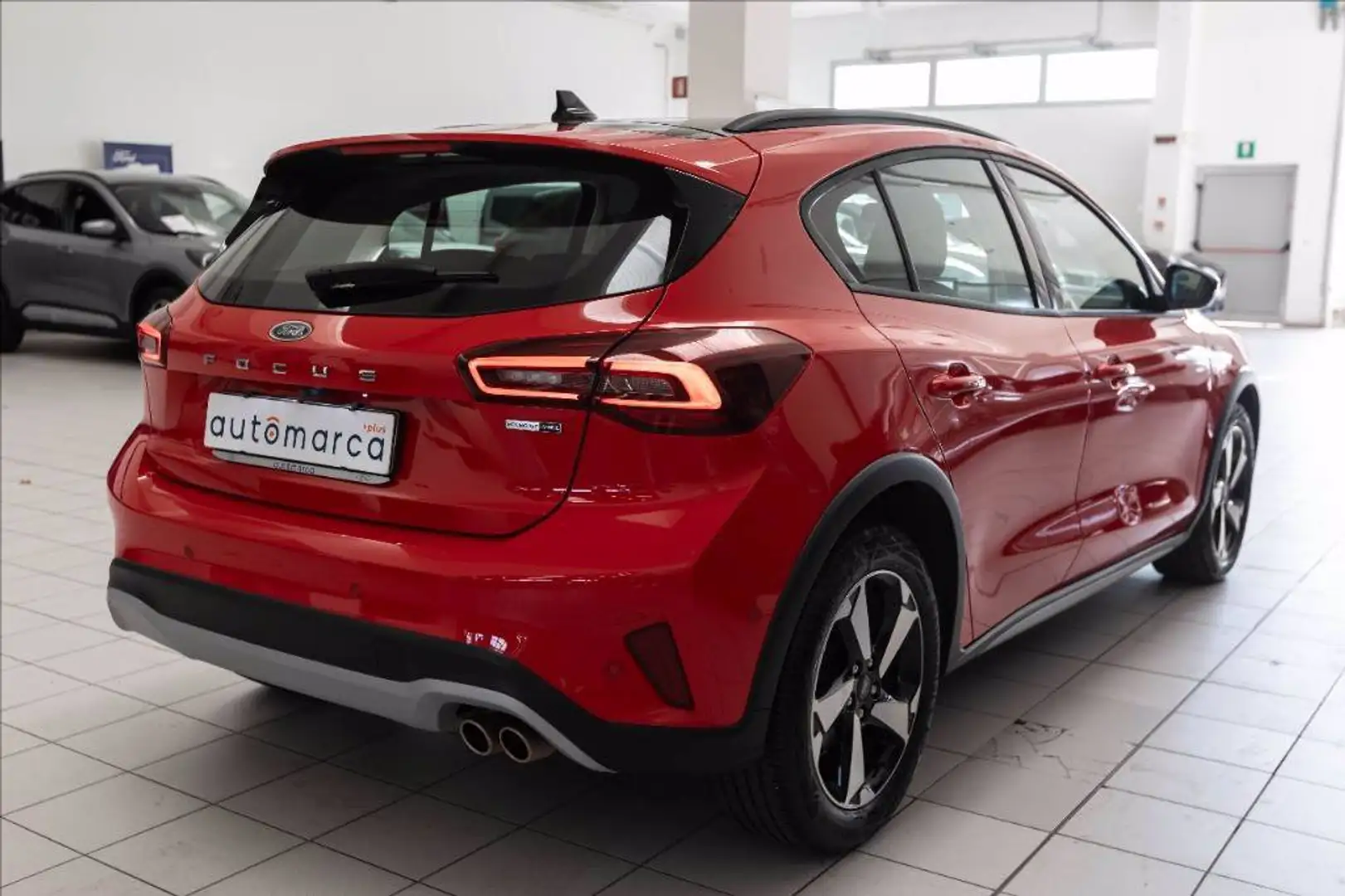 Ford Focus Active 1.0 ecoboost h 125cv powershift Rosso - 2