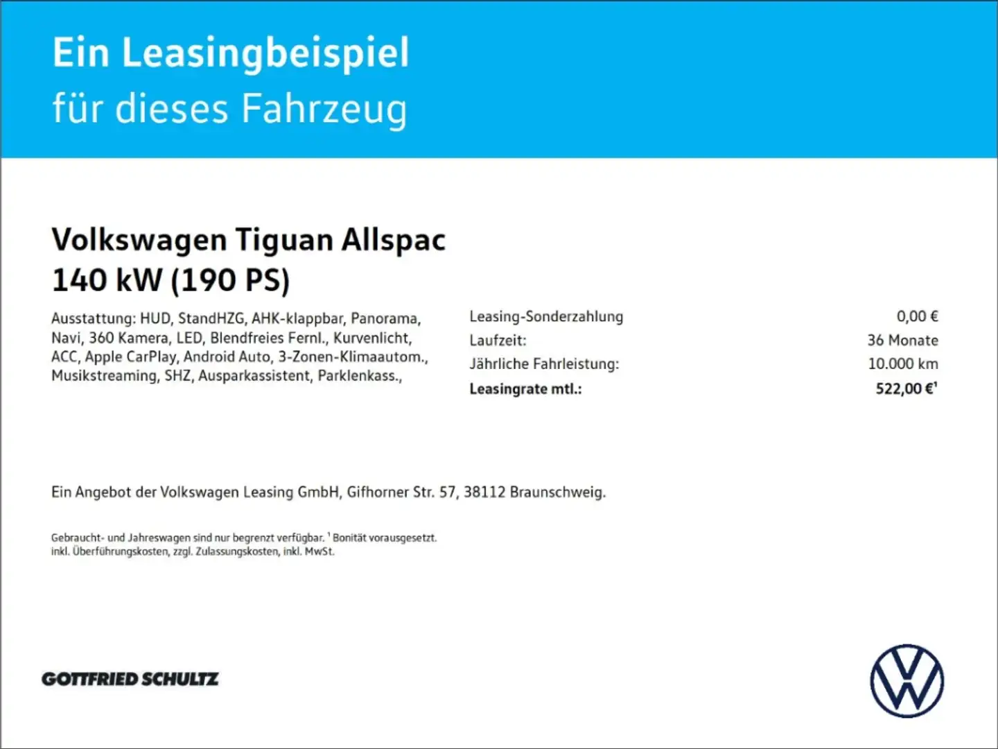 Volkswagen Tiguan Allspace 2.0 TSI DSG 4M NAV AHK United KAMERA PANO STHZ LED Blanc - 2