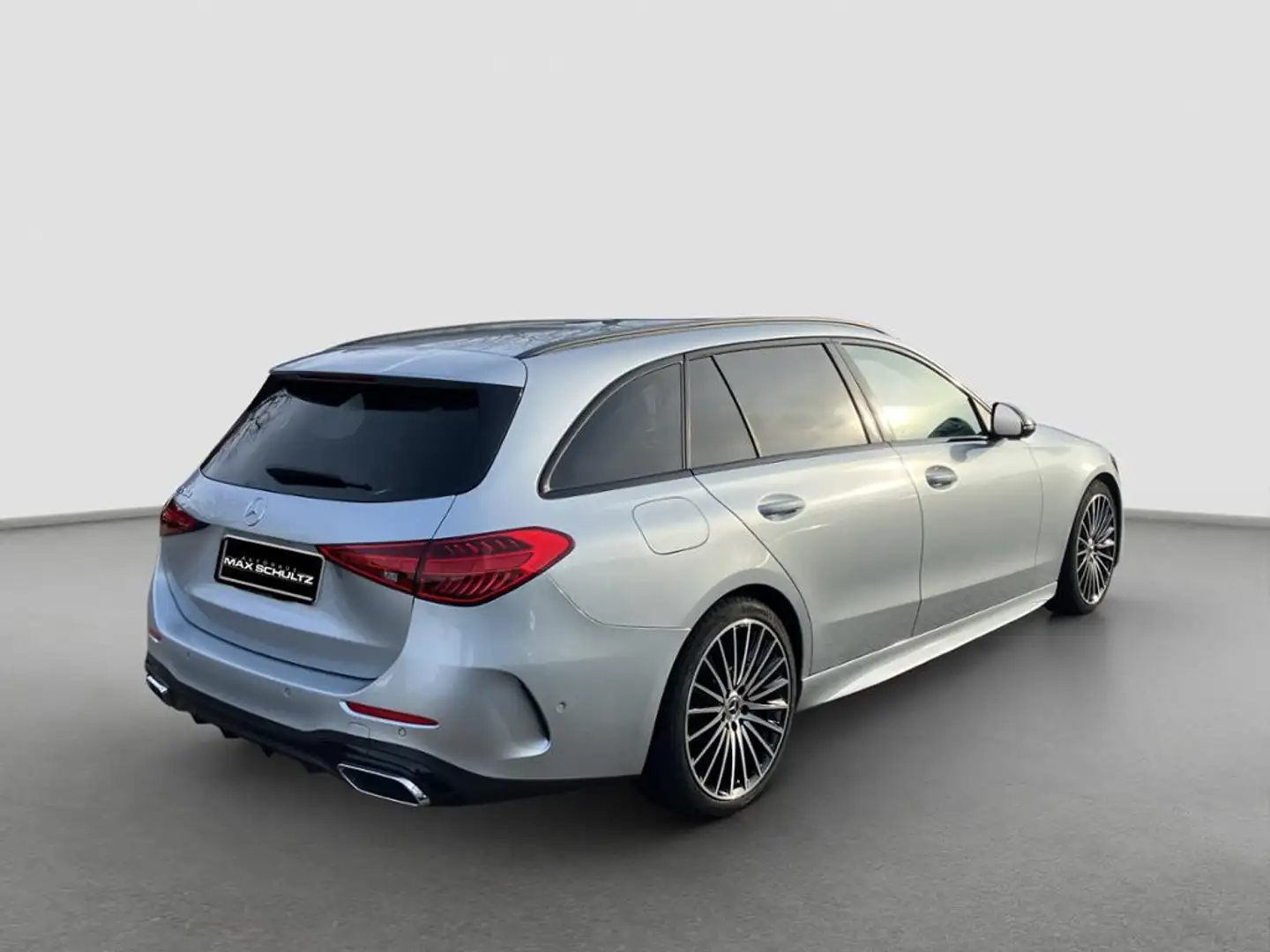 Mercedes-Benz C 220 d T-Modell AMG*Night*LED*ParkAss*RFK*AHK Silber - 2