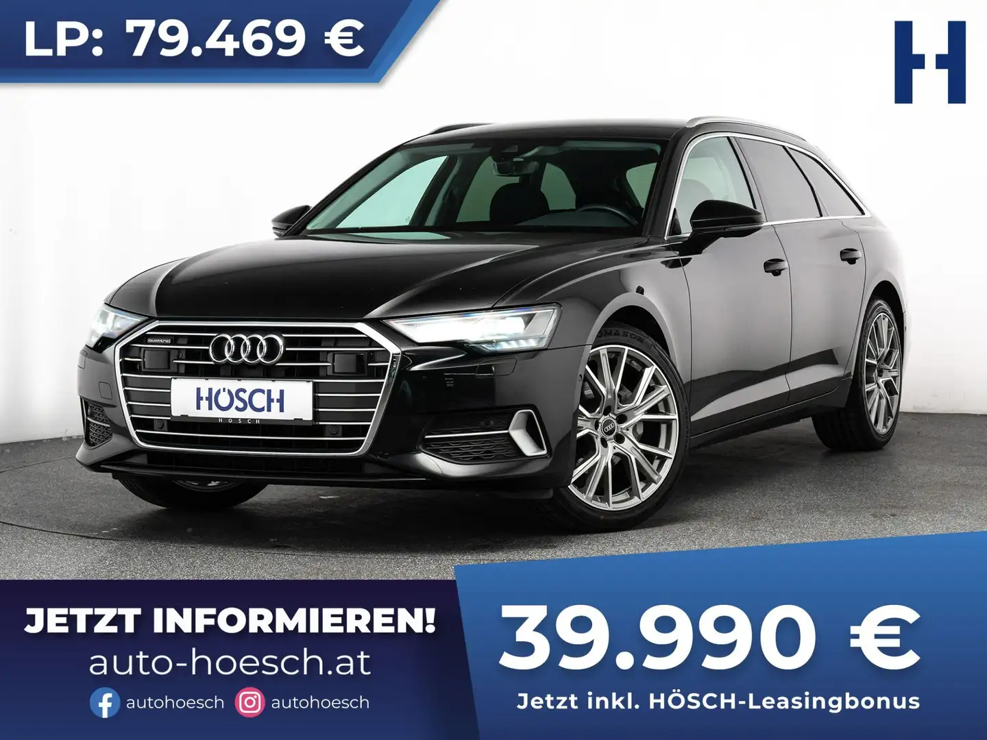 Audi A6 A6 Avant 40 TDI quattro Sport 19er ALCANTARA TOP- Grau - 1