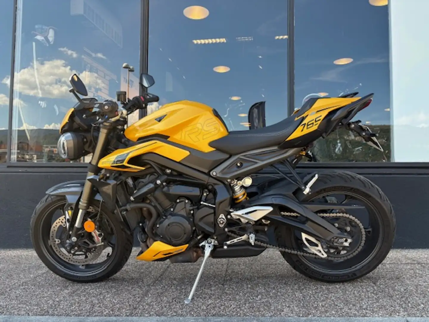 Triumph Street Triple 765 Жовтий - 2