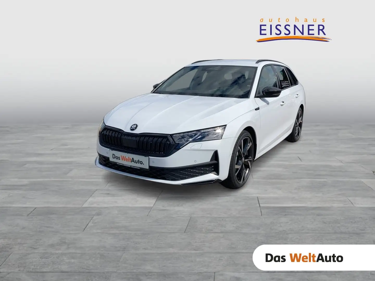 Skoda Octavia Sportline TSI mHEV DSG Weiß - 1