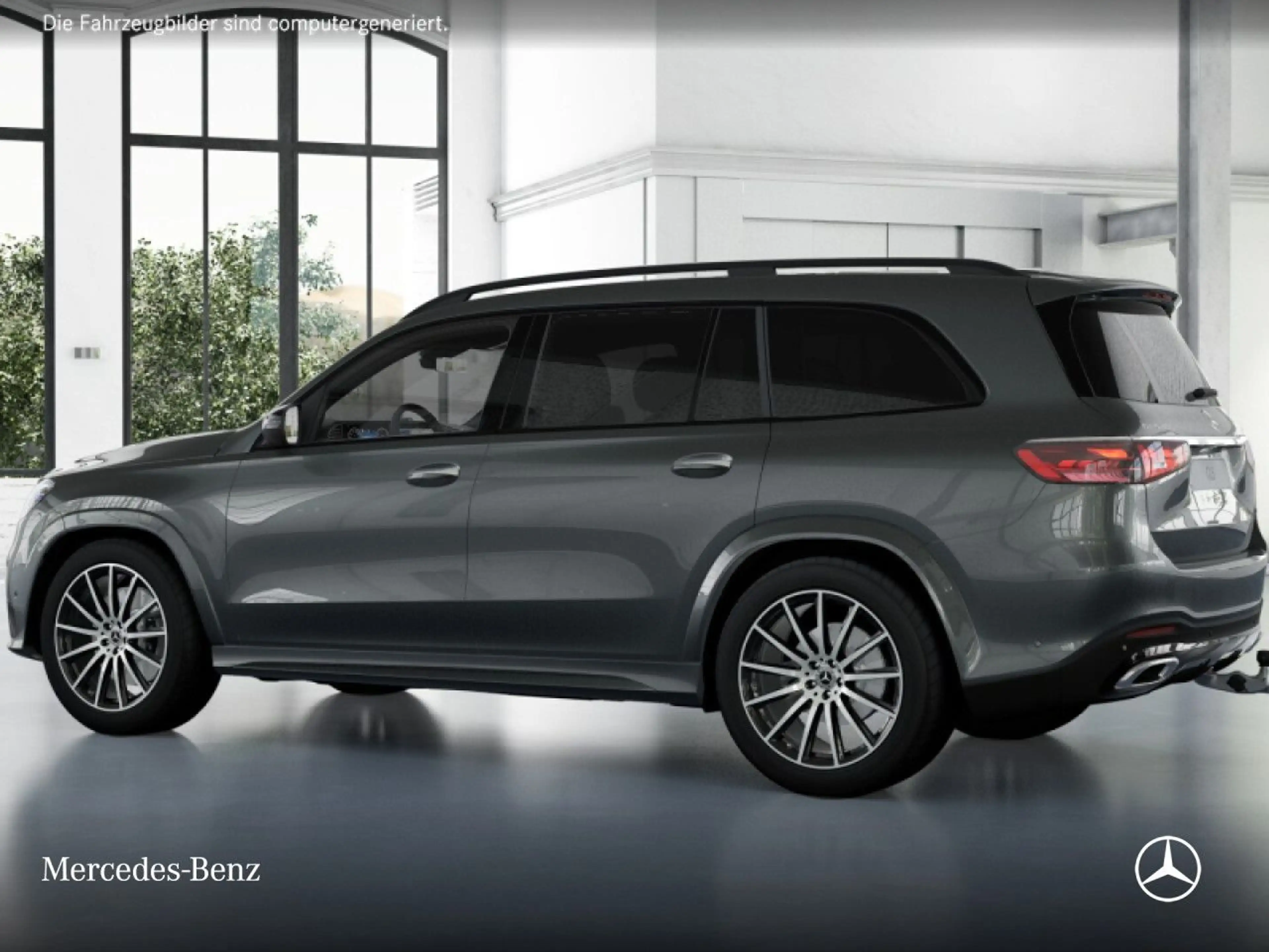 Mercedes-Benz GLS 350 d 4M AMG+NIGHT+PANO+360+AHK+MULTIBEAM+SPUR — photo 14