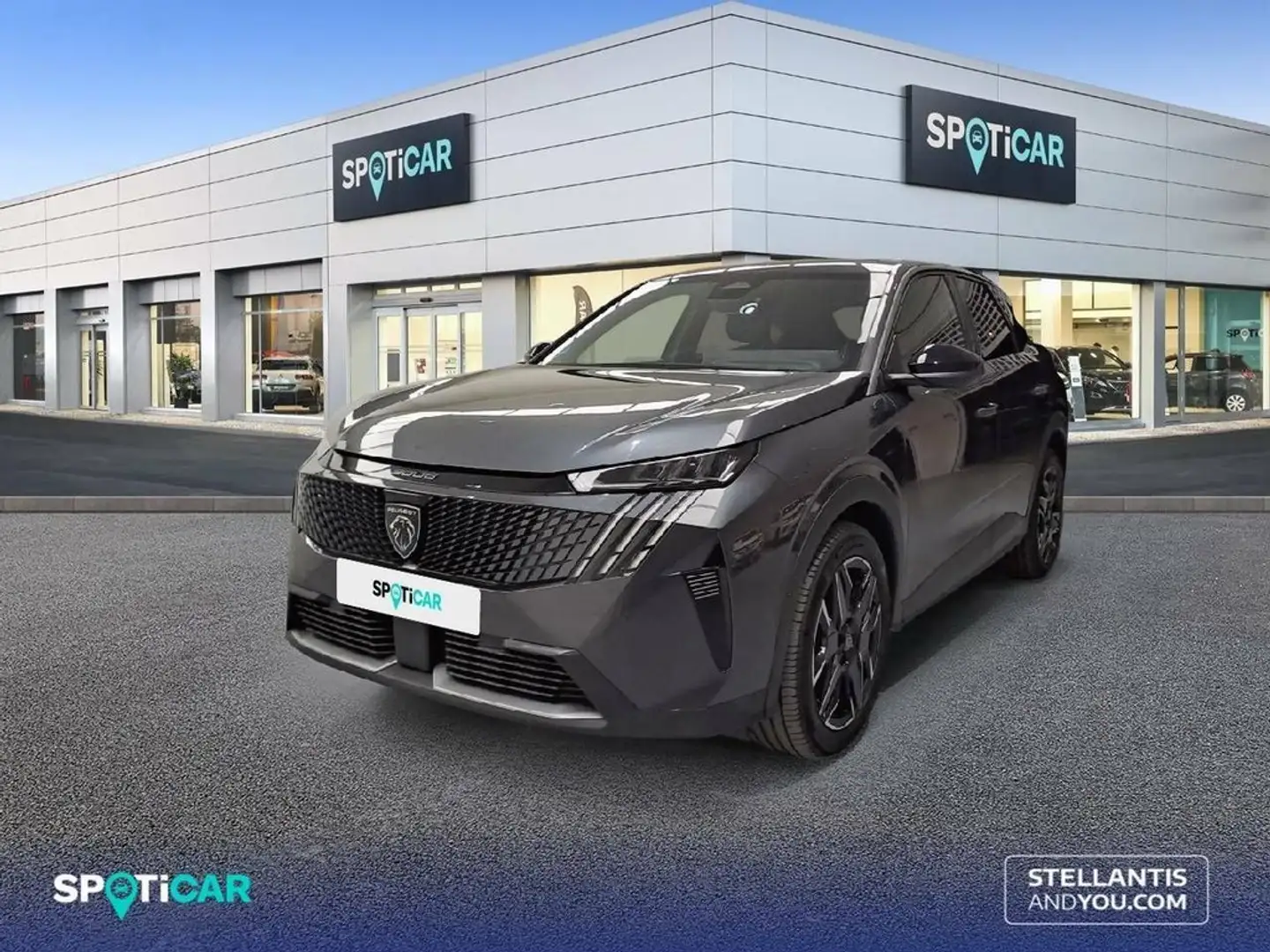 Peugeot 3008 1.2 100KW eDCS6 Allure Grau - 1