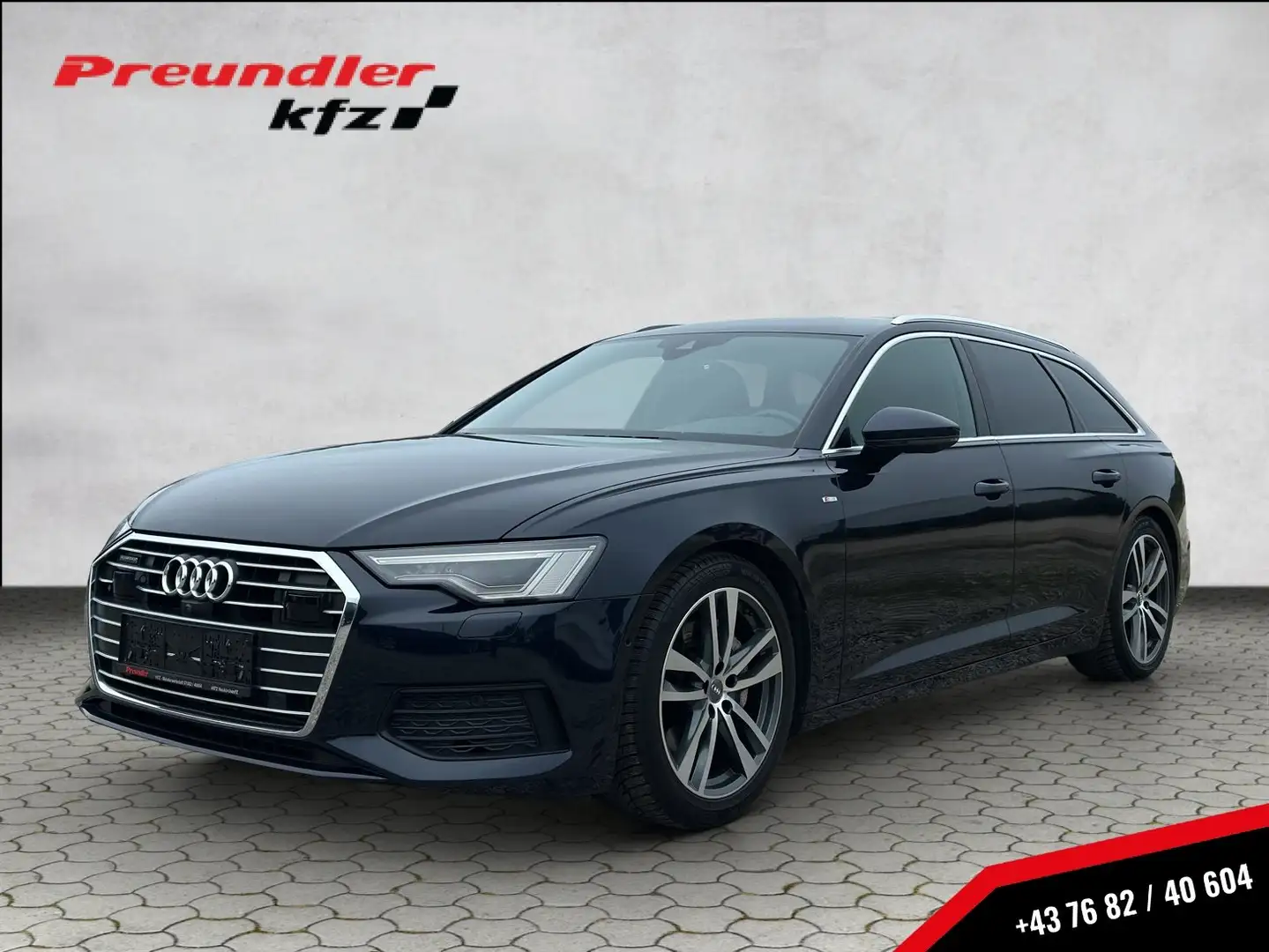 Audi A6 Avant 45 TDI quattro sport Tiptronic S-Line Blau - 1