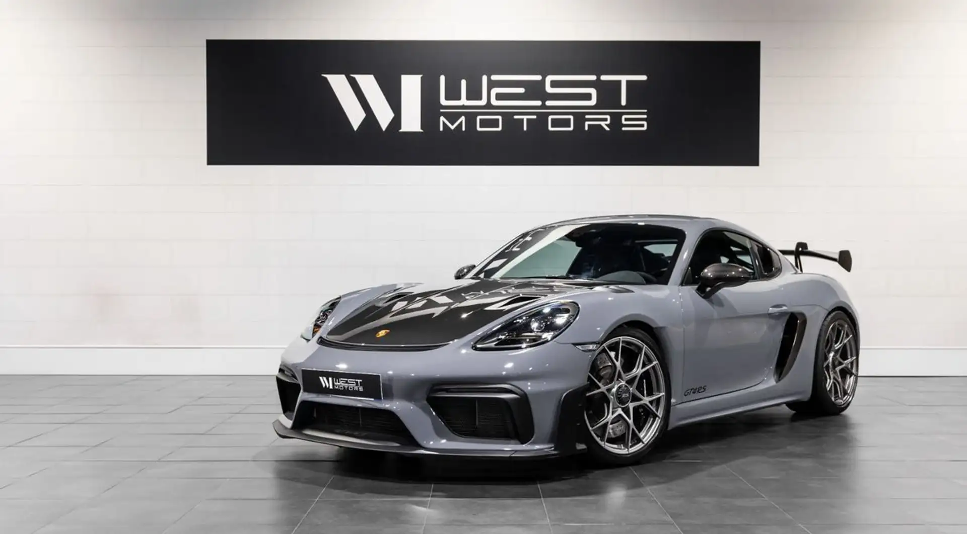 Porsche 718 CAYMAN GT4 RS 4.0 500 ch PDK – Française PAS DE MALUS Weissach Clubsport Lift Bose Cam. Recul 1293E-MOIS Grau - 1