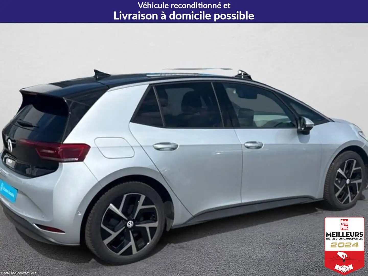 Volkswagen ID.3 204 ch pro performance style exclusive Blanc - 2