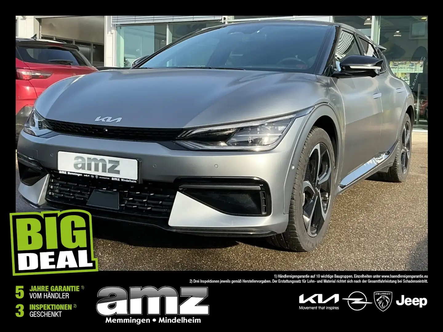 Kia EV6 Elektro 77 GT Line GT-Line ACC+LED+Navi+SHZ - 1