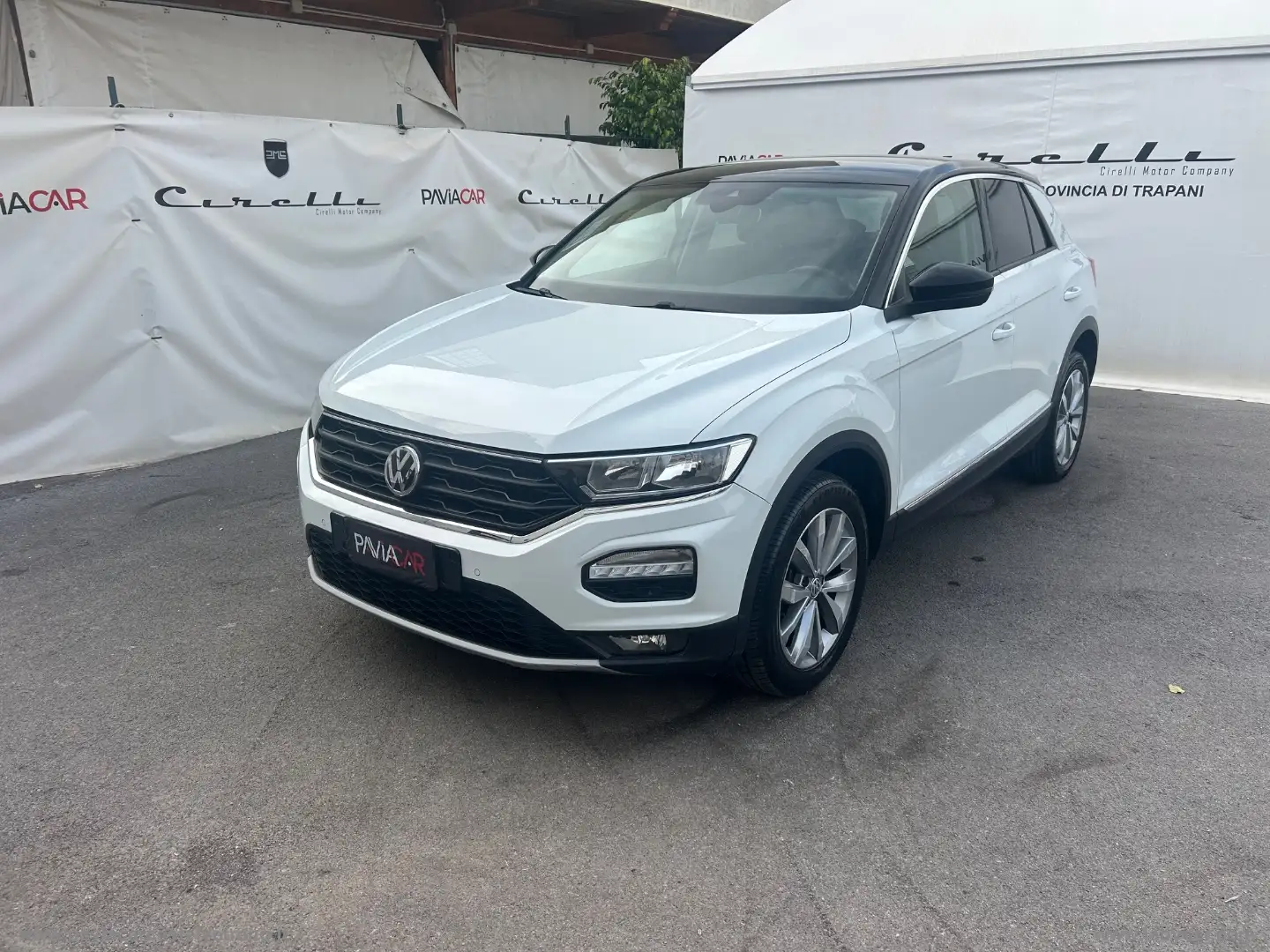 Volkswagen T-Roc 1.6 TDI SCR Advanced BlueMot.Tech. Weiß - 2