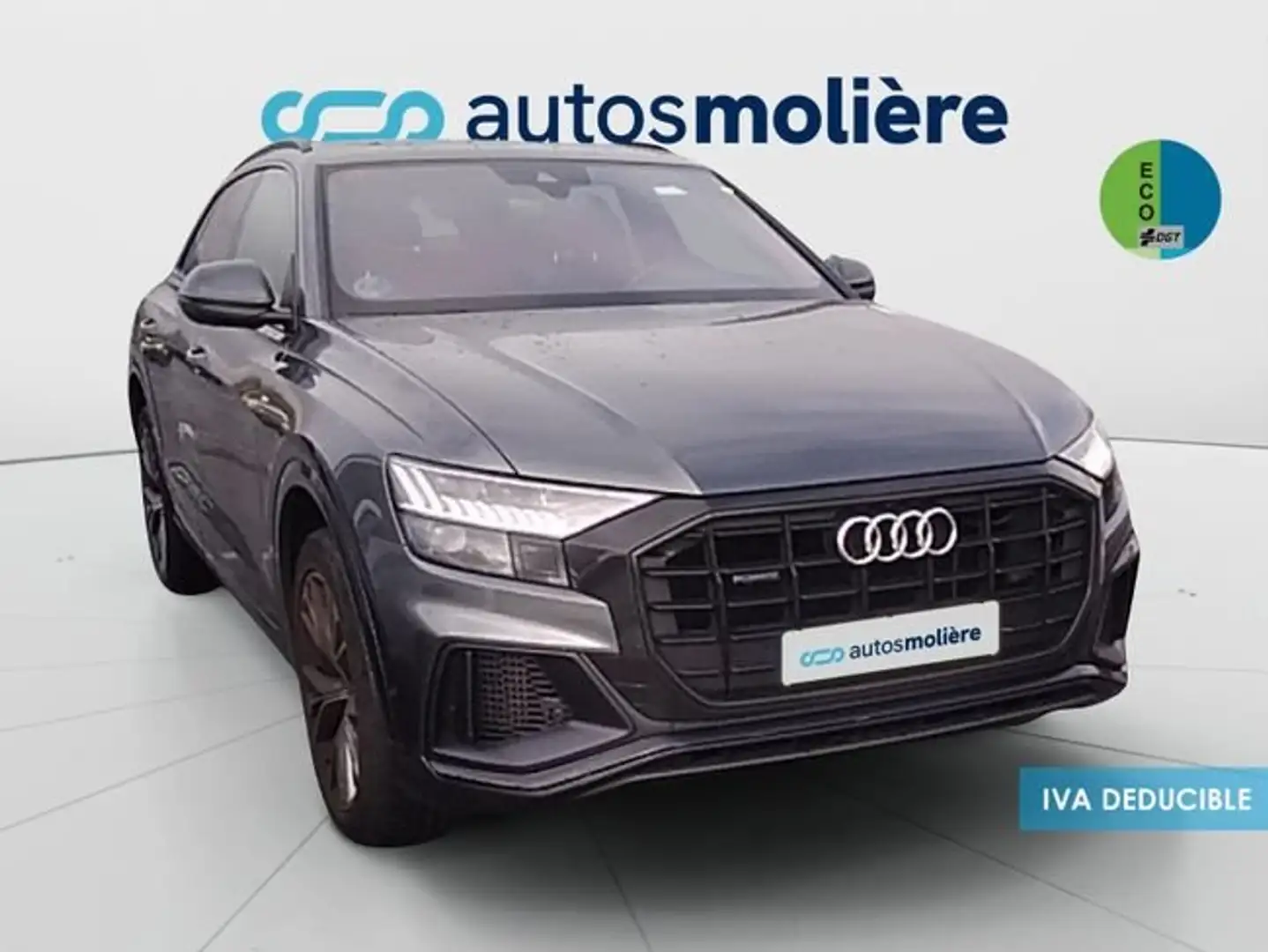 Audi Q8 55 TFSI S line quattro tiptronic Gris - 2