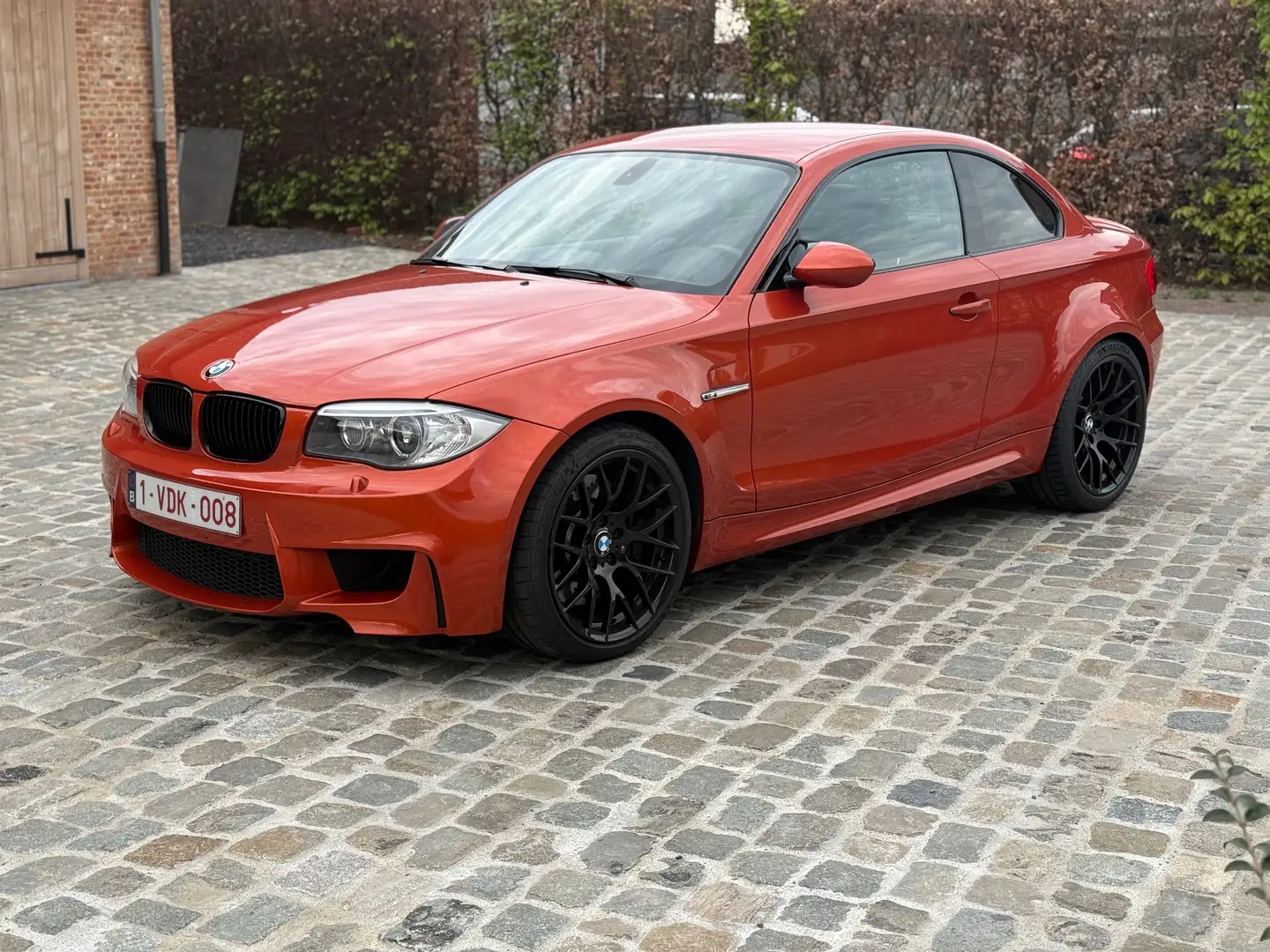 BMW 1er M Coupé Akrapovic Shadow line navi Naranja - 1