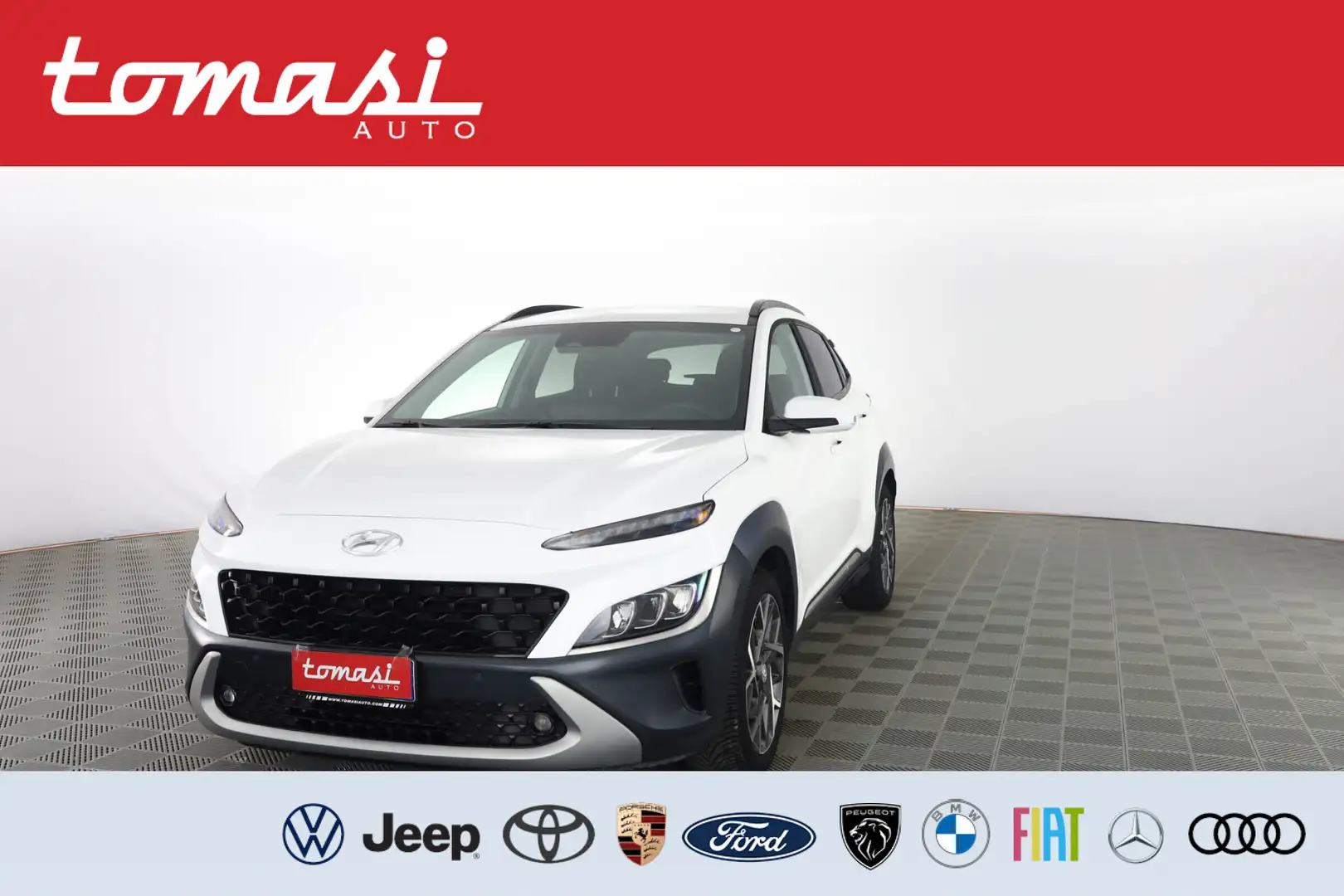 Hyundai KONA HEV 1.6 DCT XLine Blanc - 1