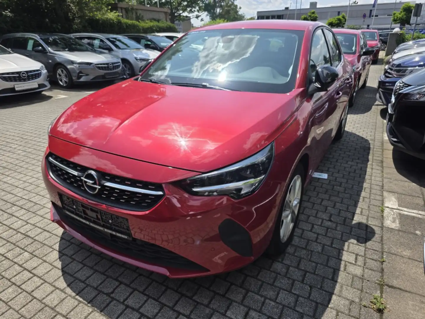 Opel Corsa 1.2 Elegance EAT8 Multimedia+LED+R-Kam+DAB+ Rot - 1