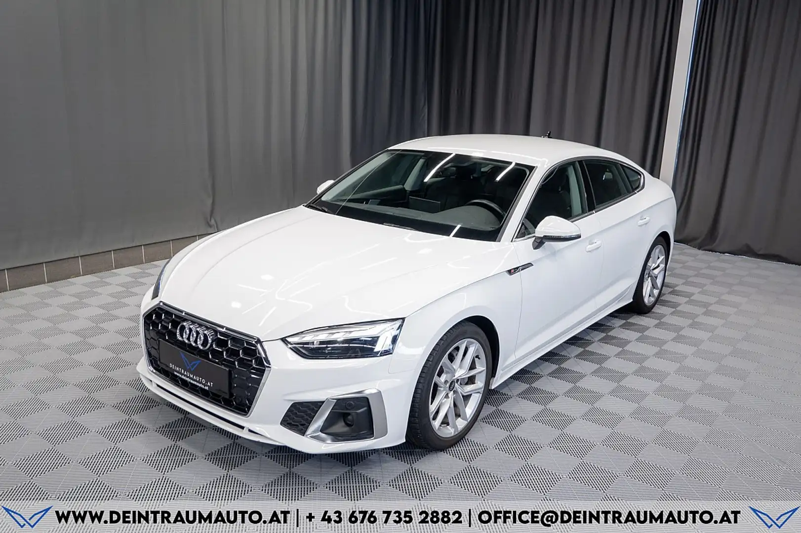 Audi A5 SB 40 TDI quattro S-line S-tronic*1-BESITZ*R-KA... Blanc - 2