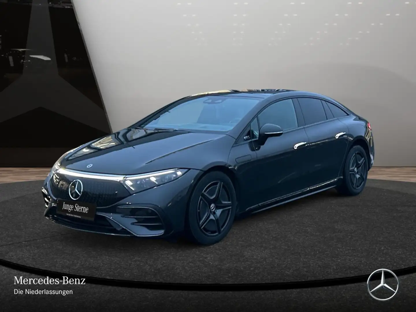 Mercedes-Benz EQS 350 AMG Burmester 3D Fahrass WideScreen 360° Grau - 2