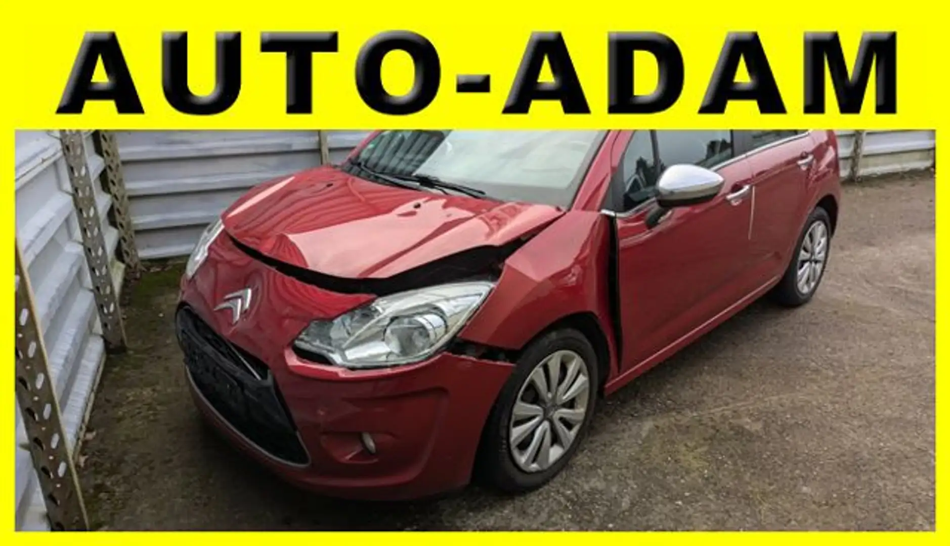 Citroen C3 1.4 VTi 95 Selection*Leichter Frontschaden* Rot - 1