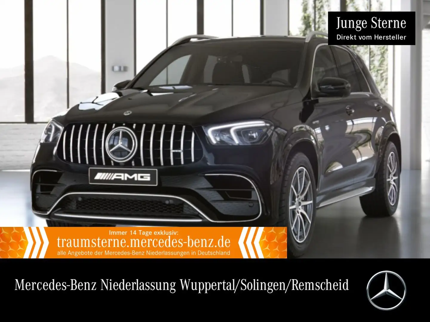 Mercedes-Benz GLE 63 AMG GLE 63 4M 360+AHK+MULTIBEAM+FAHRASS+20"+9G Zwart - 1