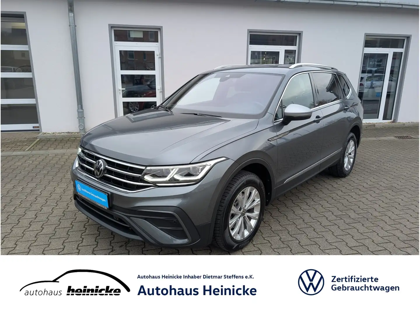 Volkswagen Tiguan Allspace MOVE 1.5 TSI DSG LED NAVI STH KAMERA SH u.v.m. Szürke - 1