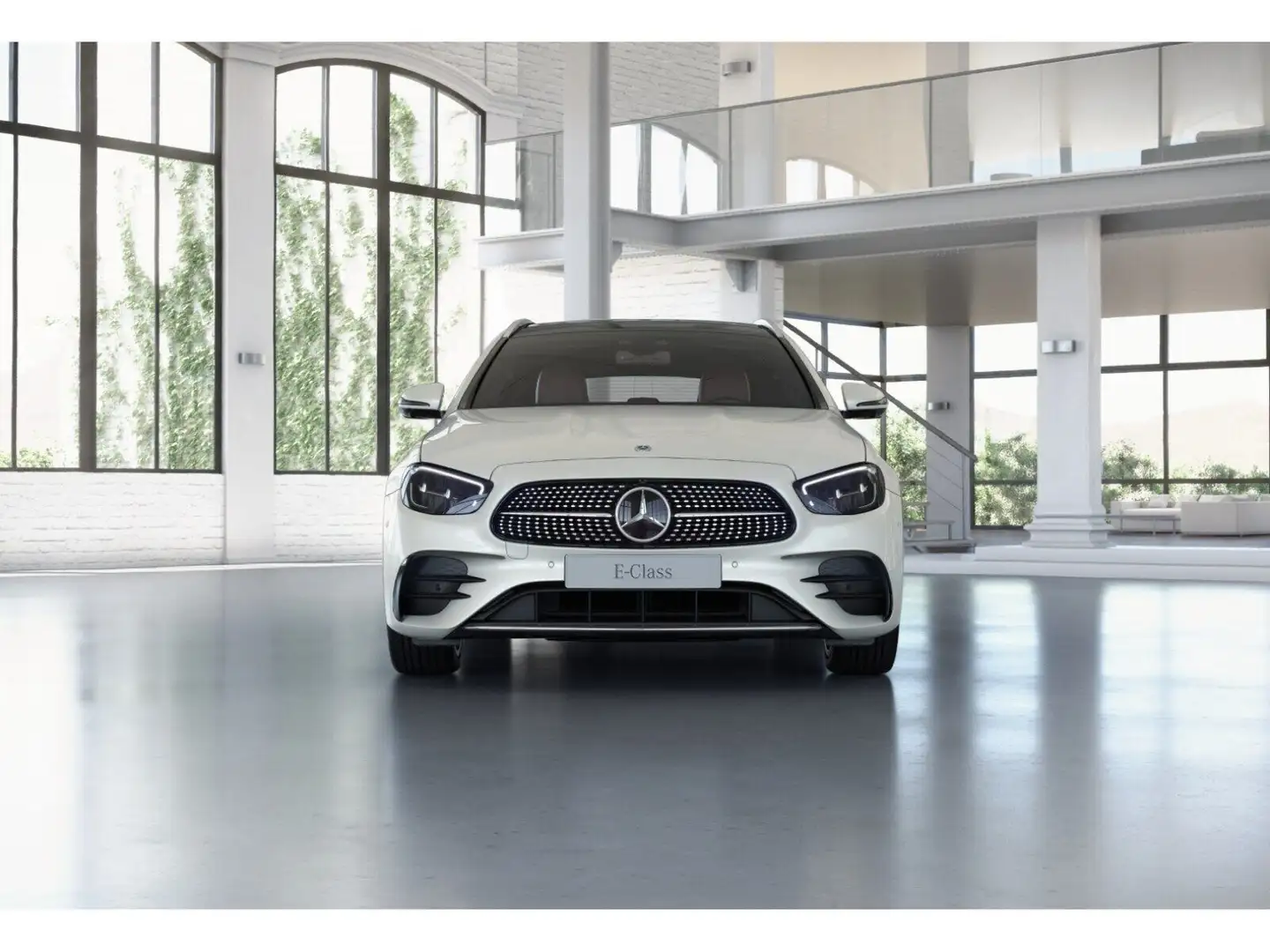 Mercedes-Benz E 400 d 4M T *AMG*MEMO*AHK*PANO*STHZ*MBUX*360°* Weiß - 2