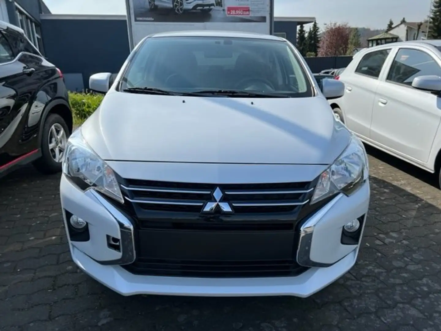 Mitsubishi Space Star Select+ CVT-Getriebe Weiß - 1