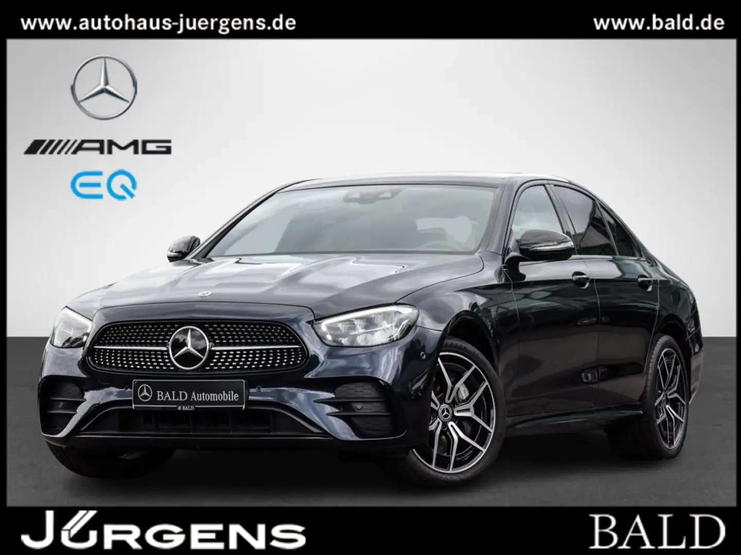 Mercedes-Benz E 300 e 4MATIC Limousine +AMG+MBUX+LED+Wide+Pano Blau - 2