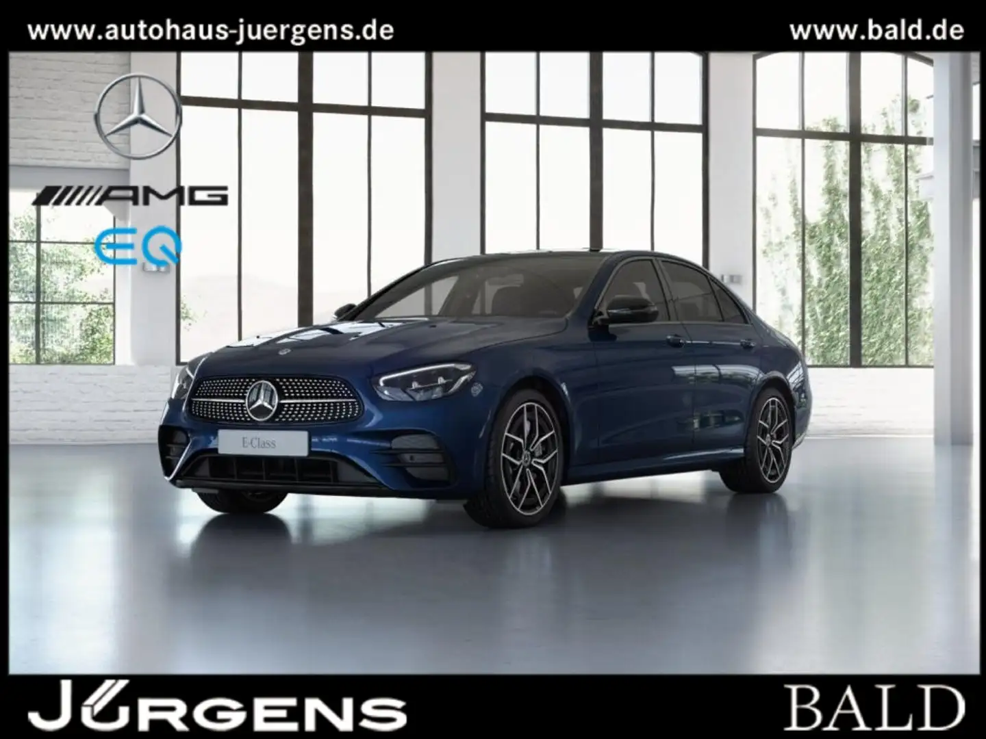 Mercedes-Benz E 300 e 4MATIC Limousine /AMG/MBUX/LED/Wide/Pano Blu/Azzurro - 1