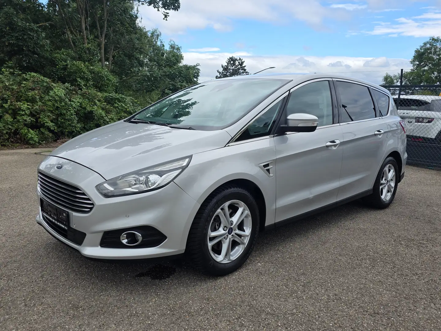 Ford S-Max 2.0 TDCI Automatik Titanium Memory-Sitze Leder Nav Ezüst - 1