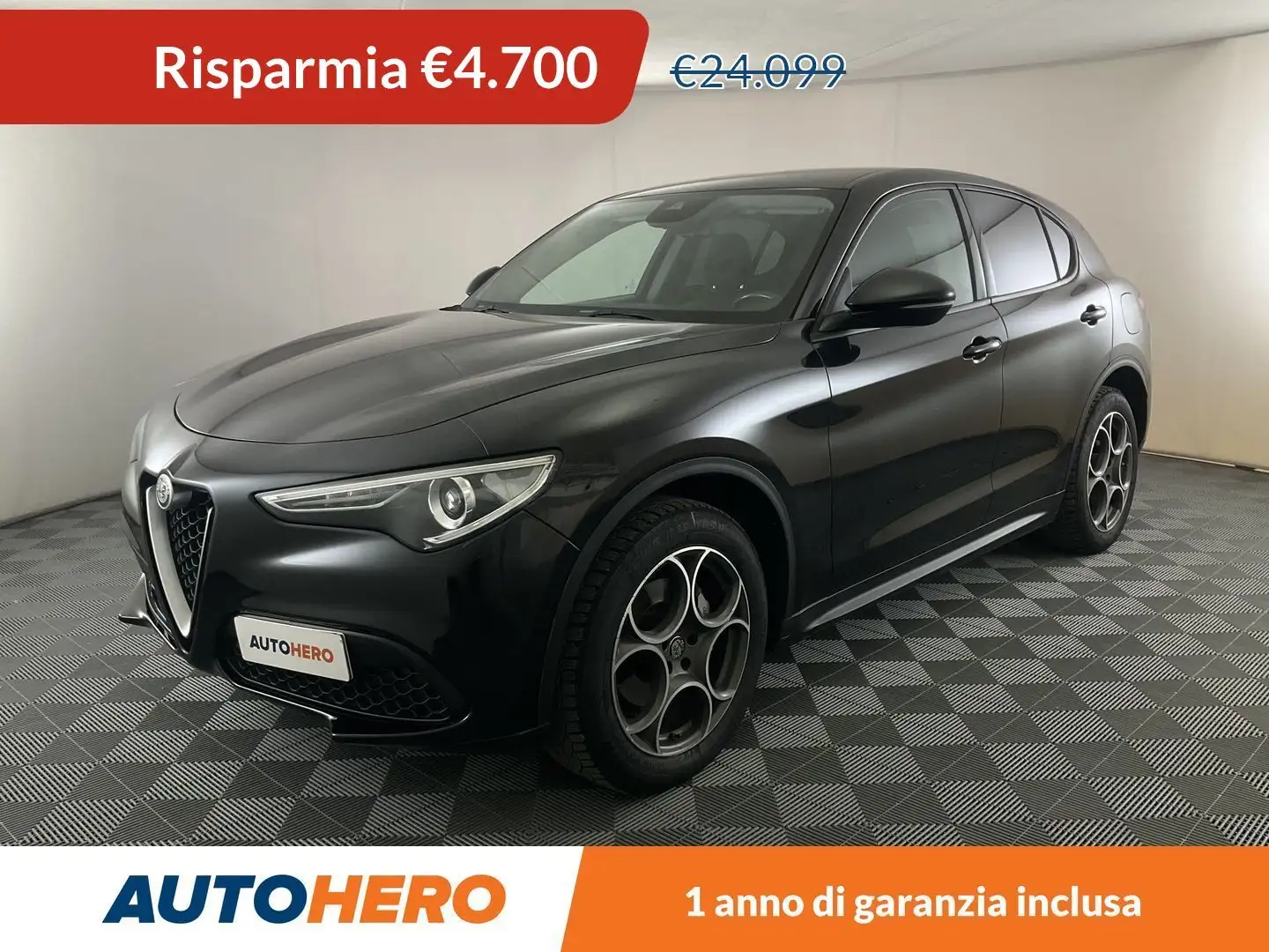 Alfa Romeo Stelvio 2.2 JTDM Sport-Tech 190 CV AT8 Q4 Negro - 1