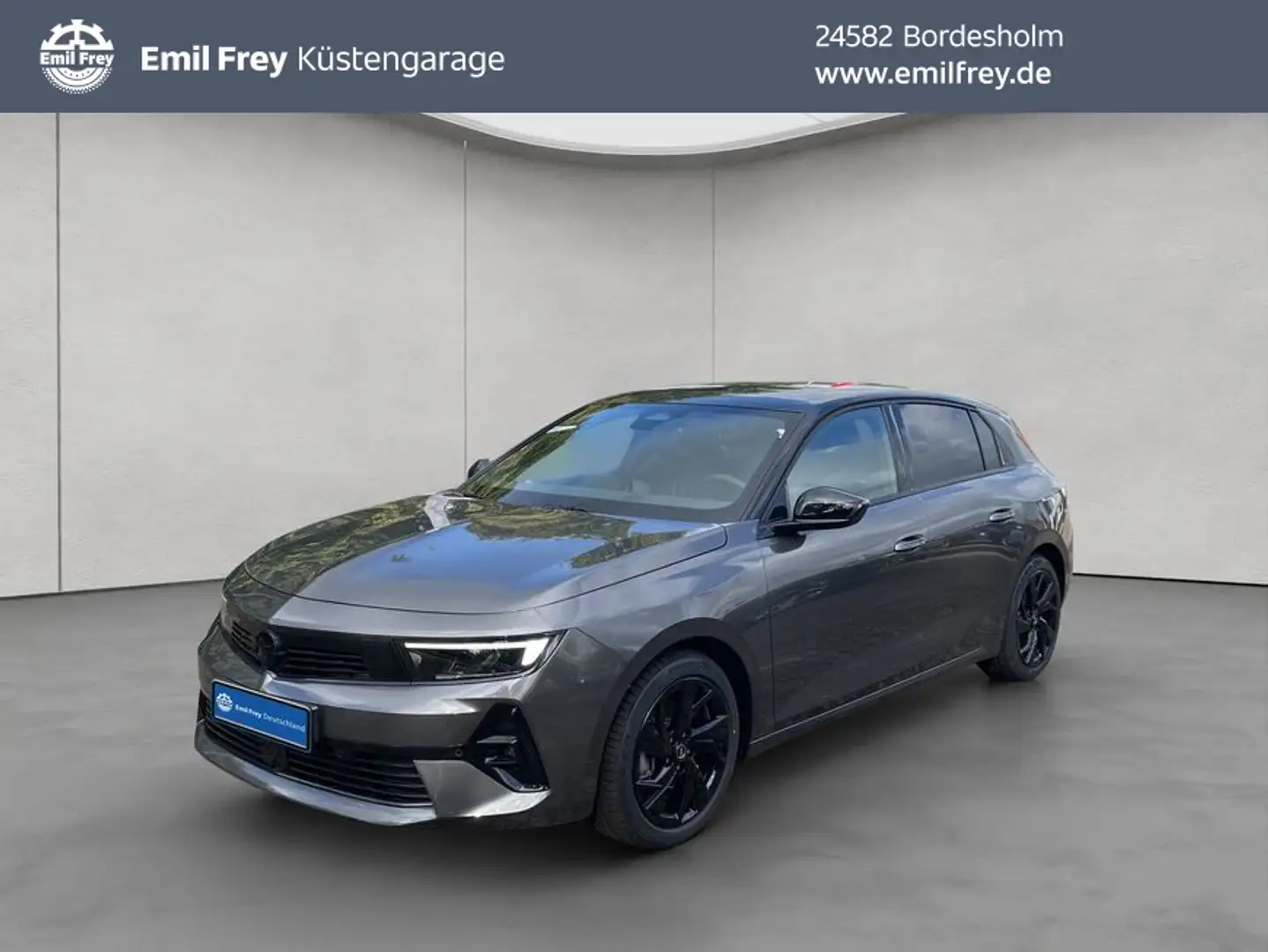 Opel Astra 1.2 Turbo Automatik GS NAVI AHK 360° HUD Gris - 1