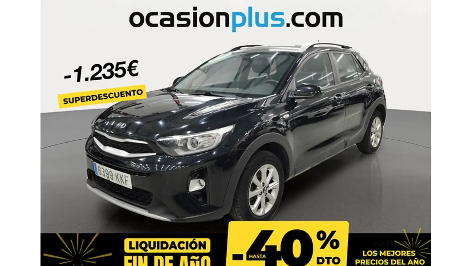 Kia Stonic 1.2 CVVT Eco-Dynamic Concept 84 Noir - 1