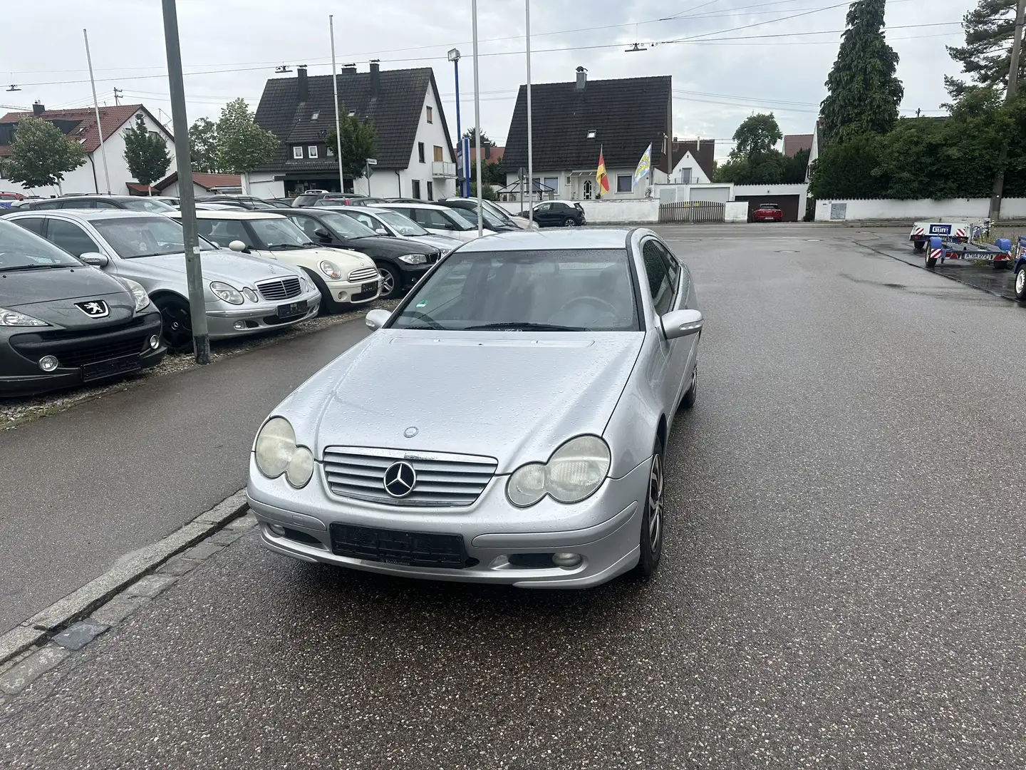 Mercedes-Benz C 180 Sportcoupe Argent - 1