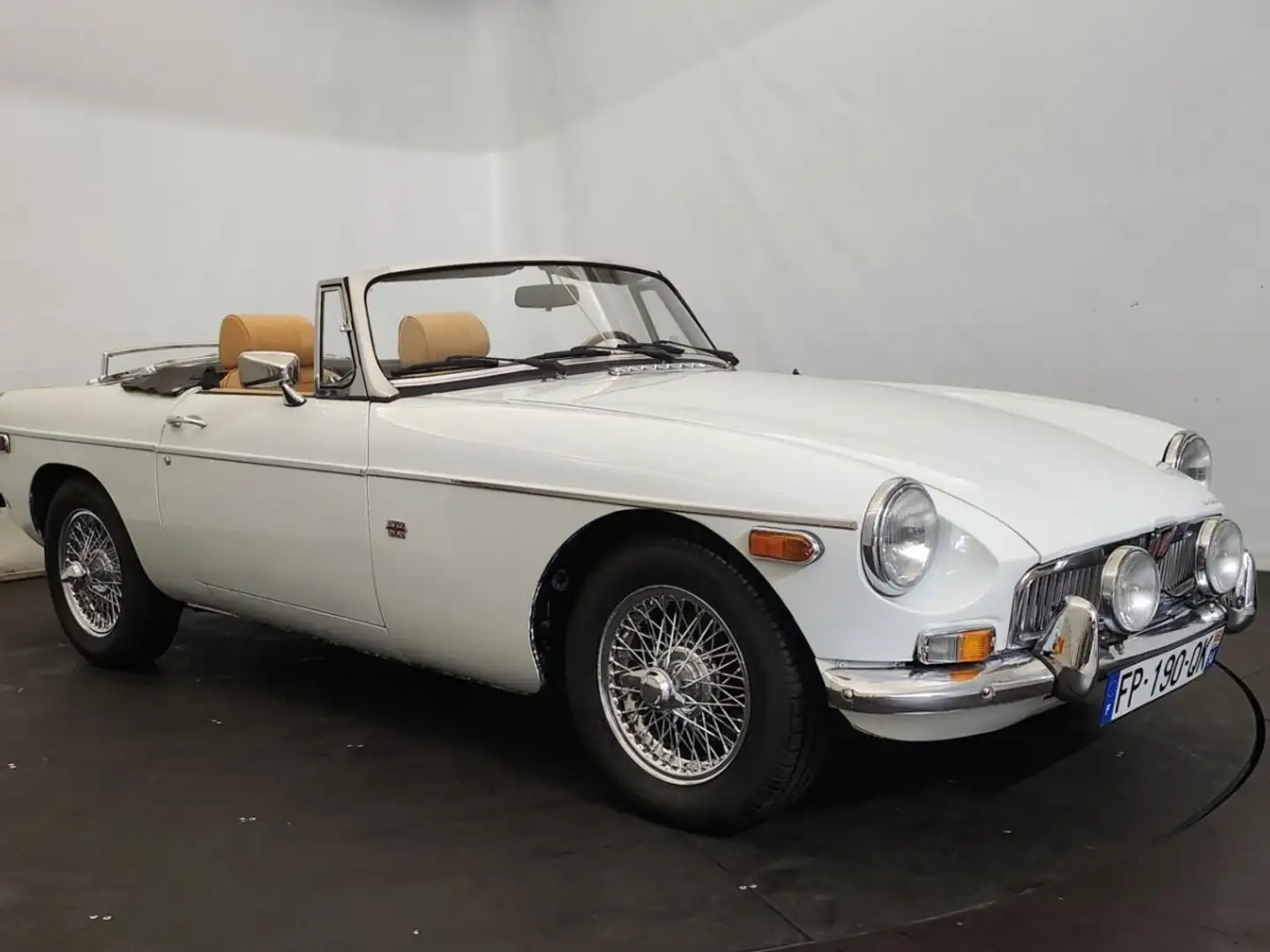 MG MGB B cabriolet Weiß - 1