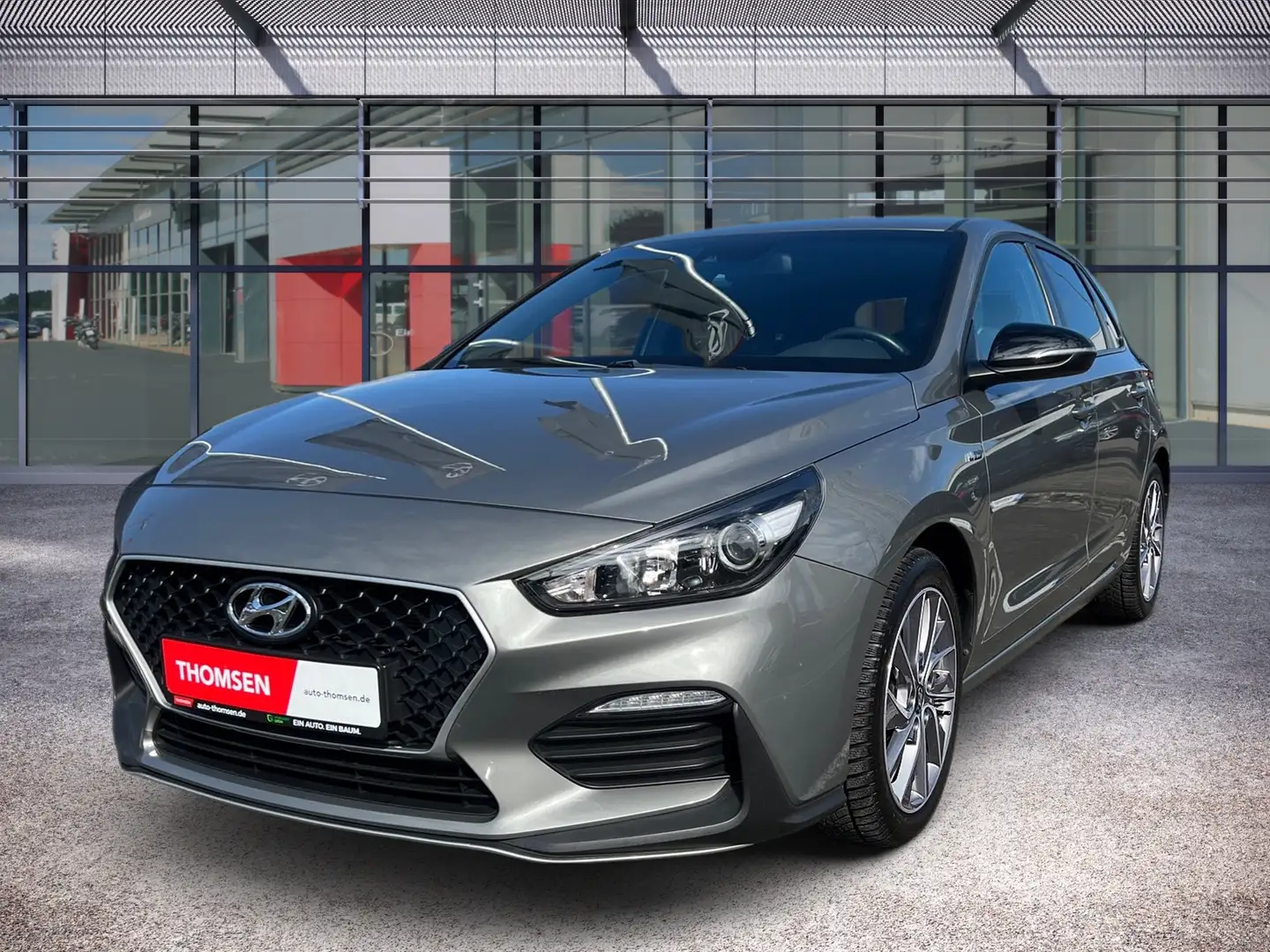 Hyundai i30 T-GDI 1.0 Passion N-Line Winterp. PDC SHZ LM Grigio - 2