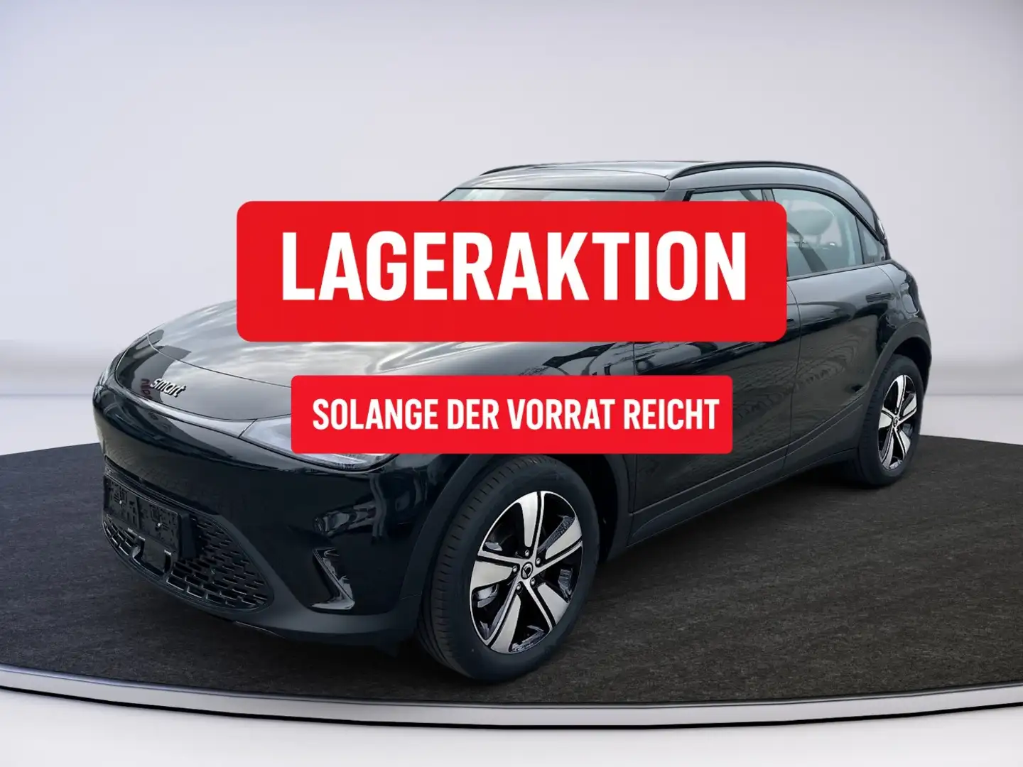 smart #1 PURE+ LAGERAKTION Schwarz - 2