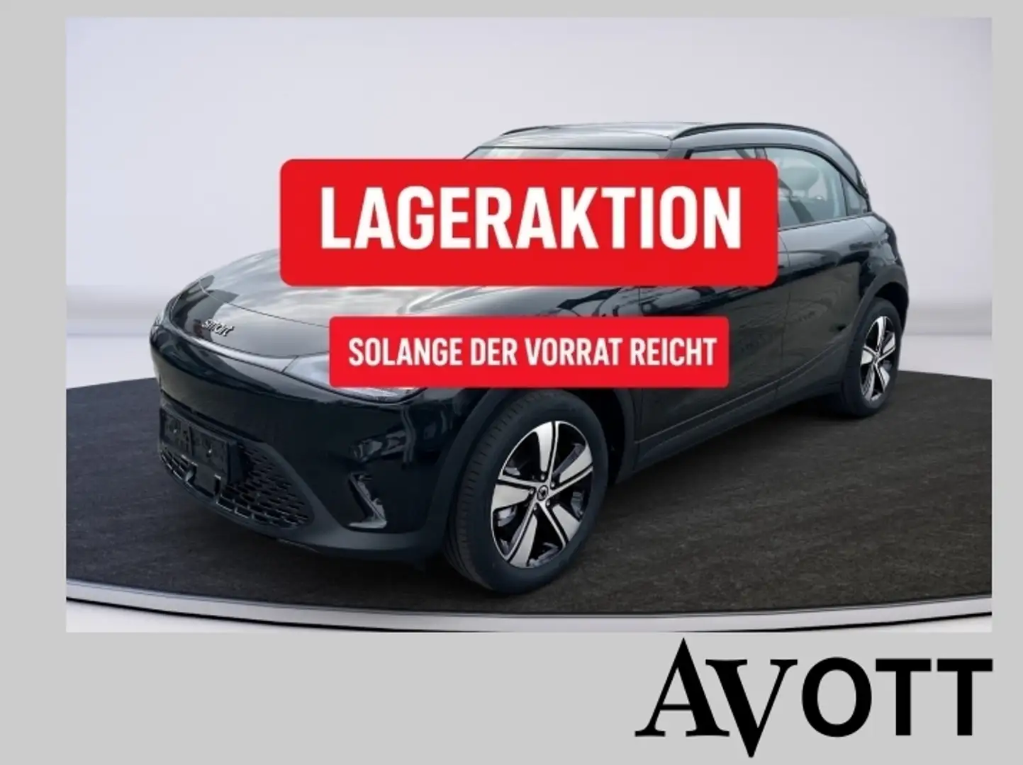 smart #1 PURE+ LAGERAKTION Schwarz - 1