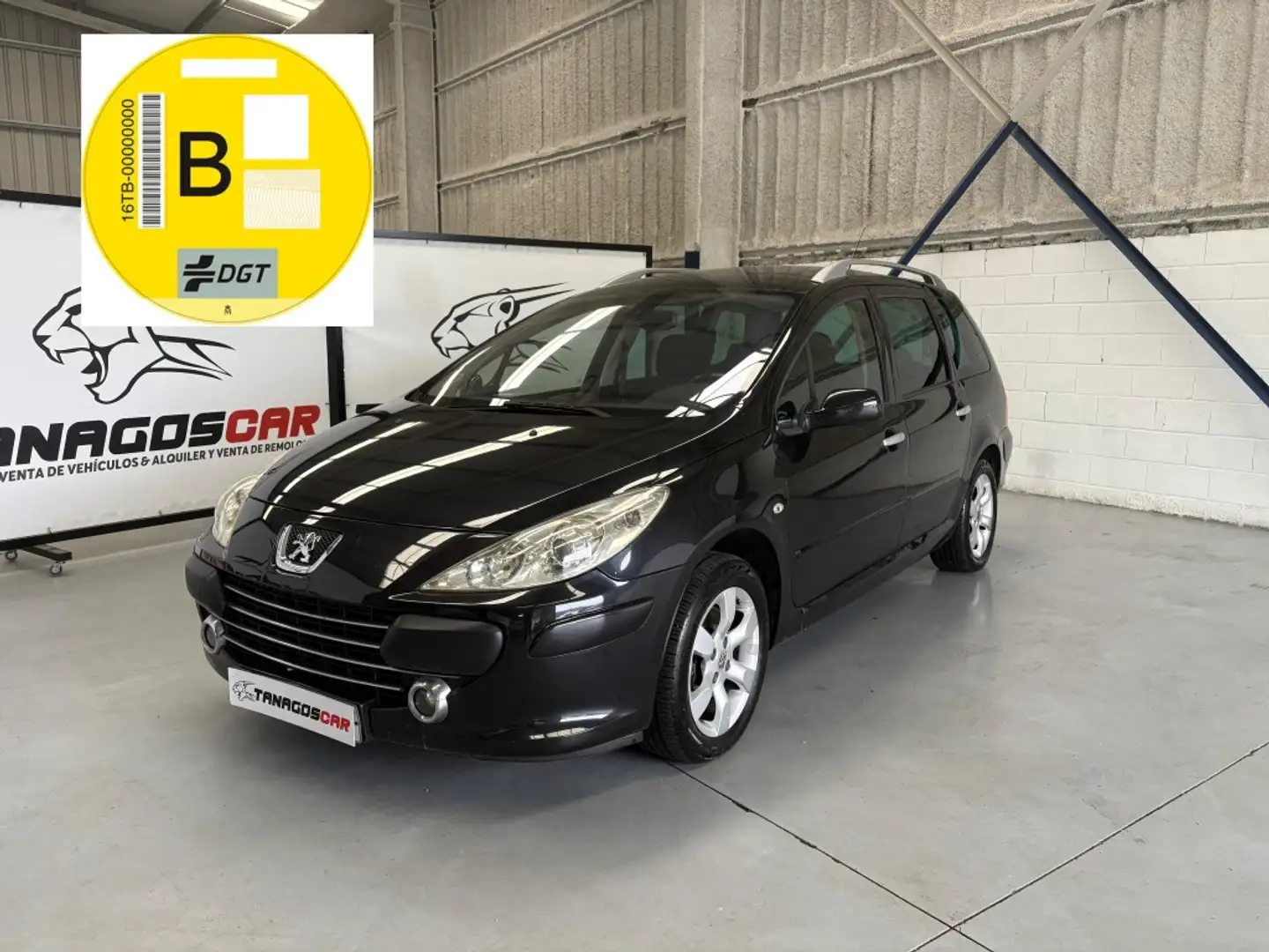 Peugeot 307 SW 2.0HDI Pack+ 136 Negro - 1