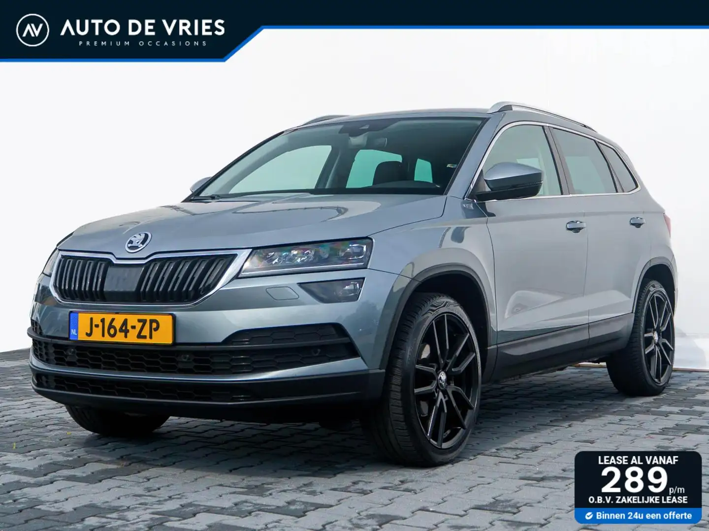 Skoda Karoq 1.5 TSI DSG ACT 150pk Style Business | Full LED | Grijs - 1
