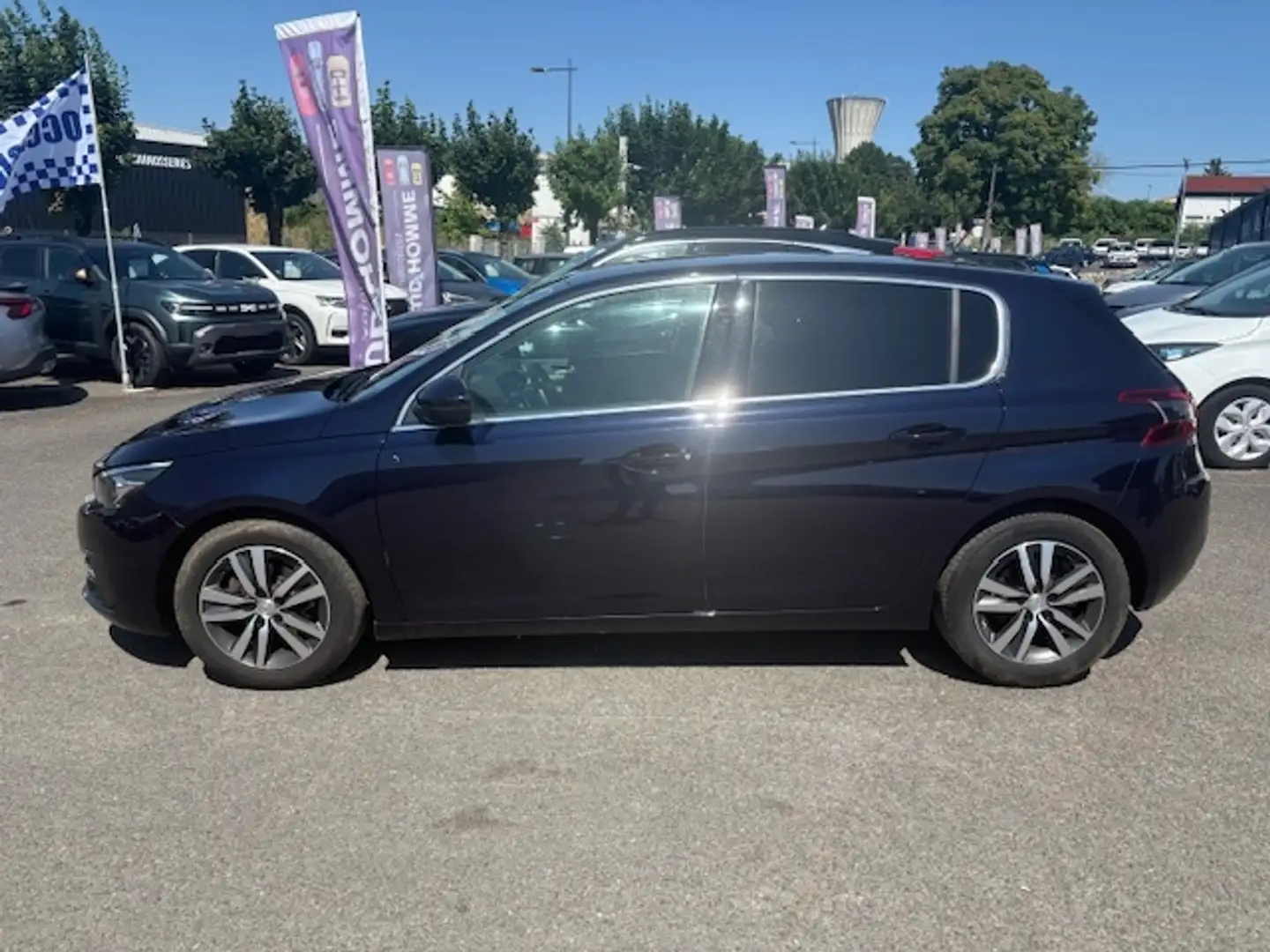 Peugeot 308 1.2 PURETECH 130CH  ALLURE EAT8 DISTRIBUTION NEUVE Bleu - 2